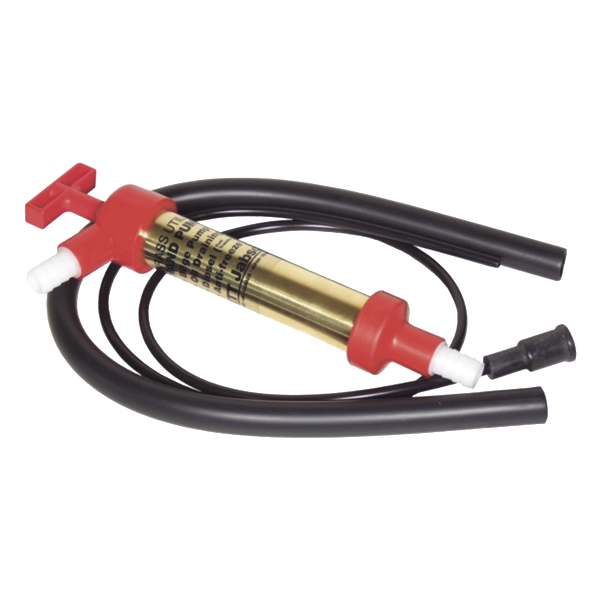 Bomba Manual de Extracción / Latón Resistente a la Corrosión / Flujo 5 L/min / Manguera 13 mm / Compacta 260 mm — JABSCO · SKU 34060-0010