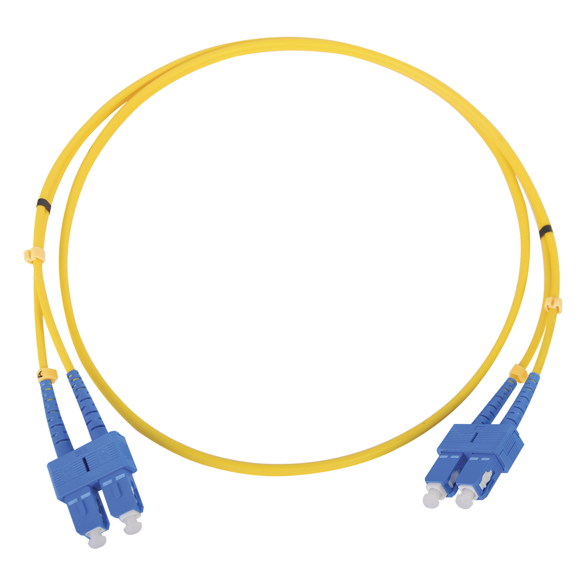 Jumper de Fibra Óptica Monomodo / SC/SC Duplex / 5 m (16.40 pies) / ITU-T G.652.D / 9/125 μm / 1310-1550 nm — LINKEDPRO BY EPCOM · SKU LPFO6053B5M