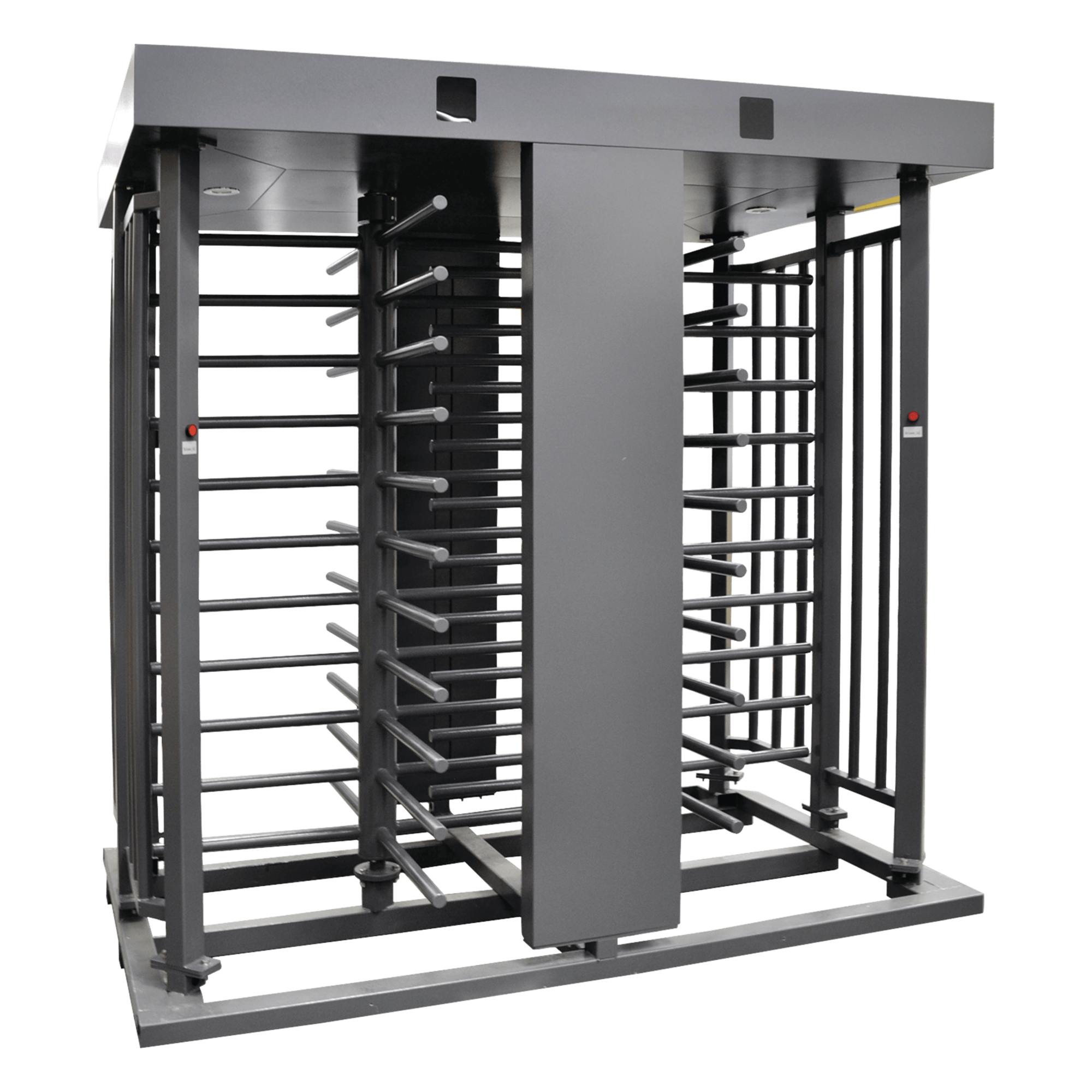 Torniquete de Cuerpo Completo / 4 Ejes de Seguridad / Rotación 90° / 30 Personas por Minuto / Interior/Exterior / 110 VCA / Acero al Carbón con Pintura Gris — ACCESSPRO · SKU XT-200-C