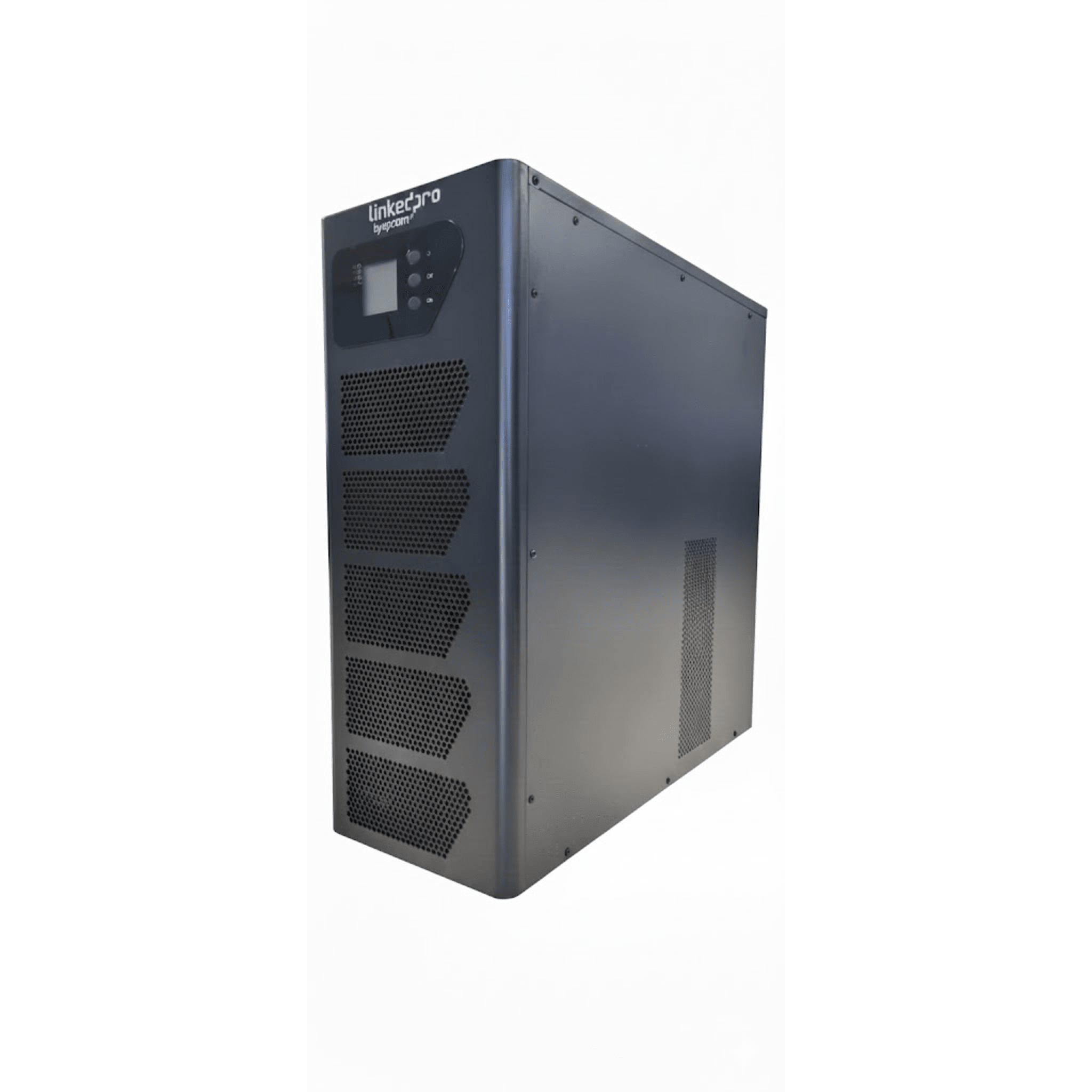 UPS Tipo Torre de 10KVA, Online Doble Conversión, 200 - 240 Vac de Entrada y 220Vca o 120Vca de salida Fase Dividida, Onda Senoidal Pura