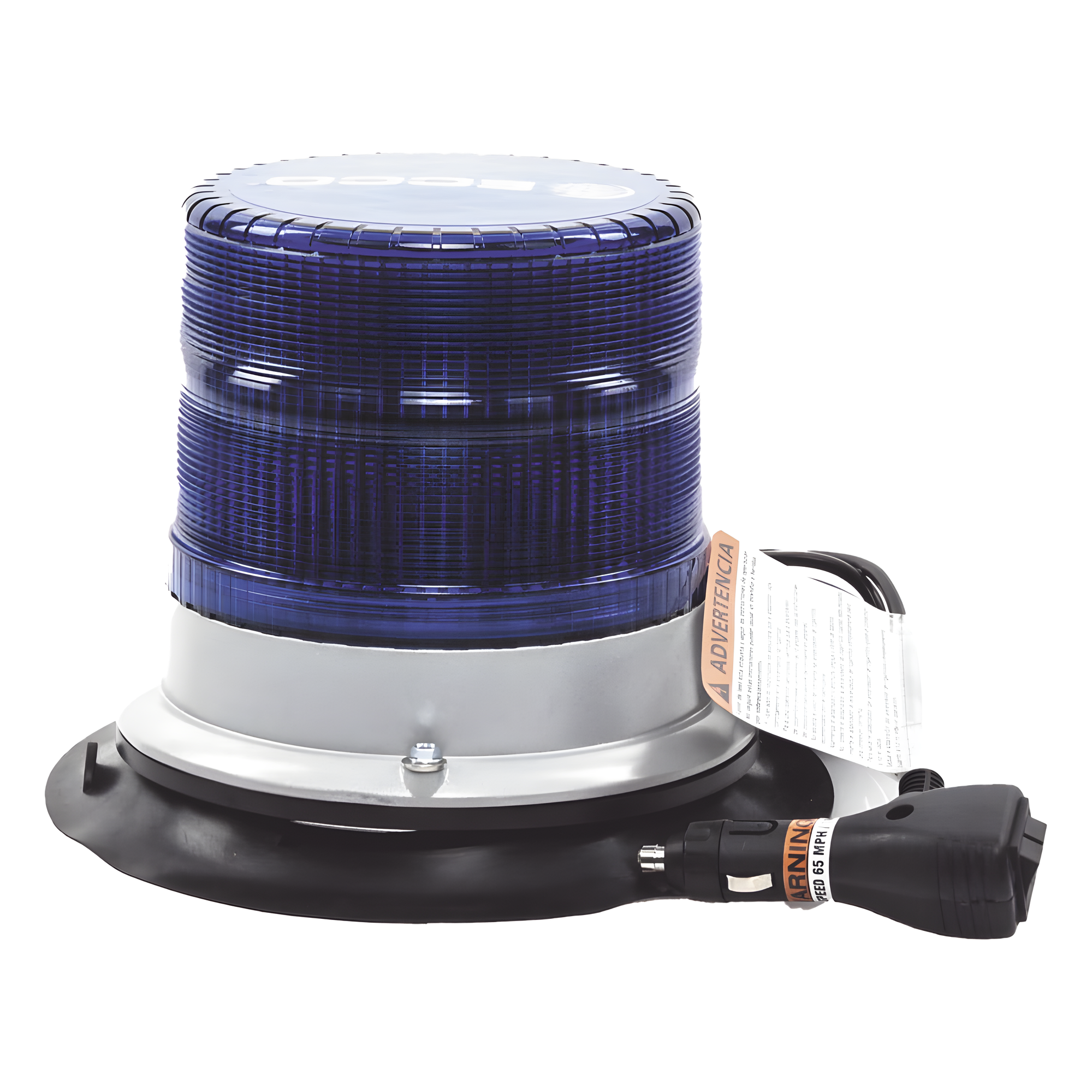 Baliza LED de Pulso / SAE Clase I / 11 Patrones de Flash / 12-24 VDC / IP67 / Montaje Magnético de Vacío
