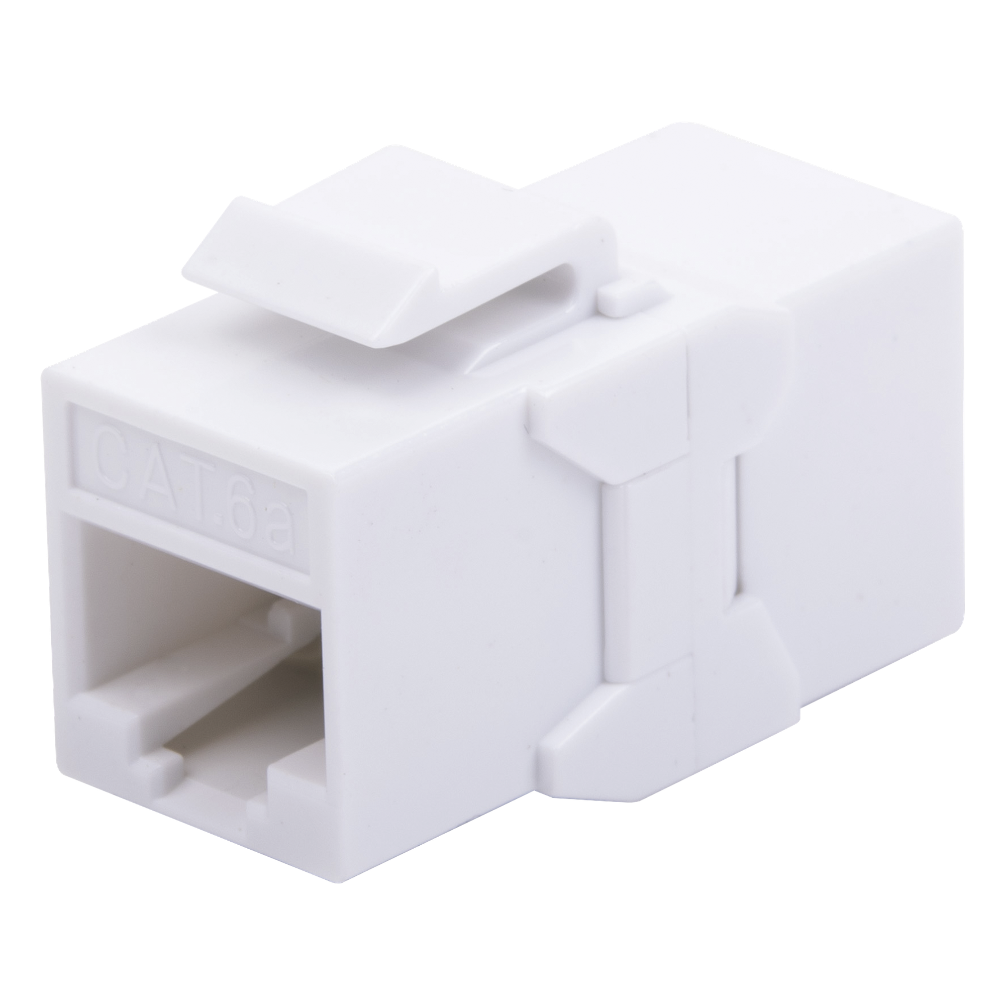 Acoplador UTP / Cat6A / RJ45 Hembra a Hembra / 10 Gbps / 500 MHz / Blanco — LINKEDPRO BY EPCOM · SKU LPKJUC6A