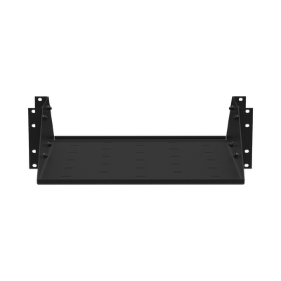 Charola para Soportar Equipos en Rack de 19", Profundidad Ajustable hasta 484 mm. 150 Kg  de Carga, Compatible con Racks de Doble Perforación, 3U