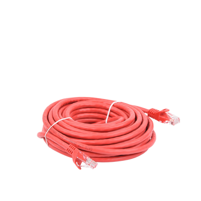 Cable de Parcheo UTP Cat6 - 7.0 Metros (22.97 Pies) - Rojo