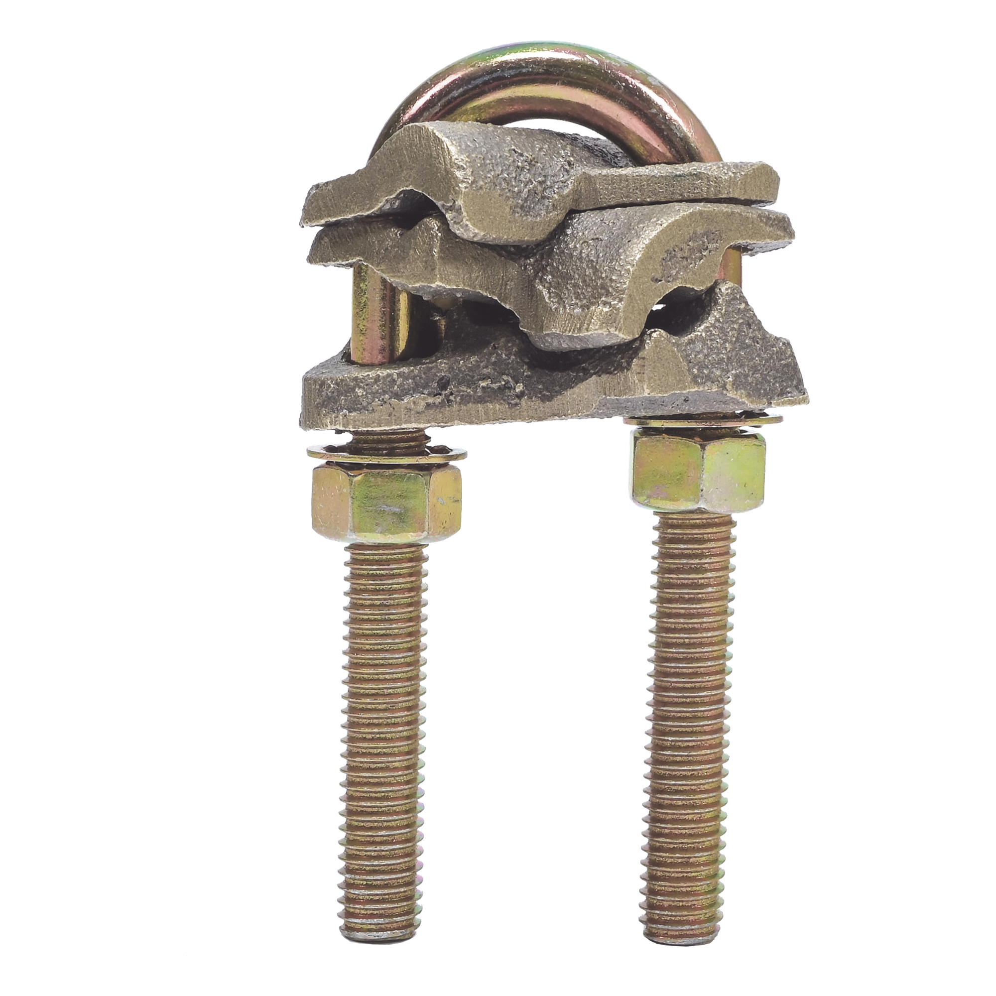 Conector Mecánico de Bronce / Unión Cruzada X / Calibre 4-2/0 AWG / Sin Soldadura / 1.18 x 2.36 x 1.77 x 1.38 pulgadas — LINKEDPRO BY EPCOM · SKU LP-CX-2/0