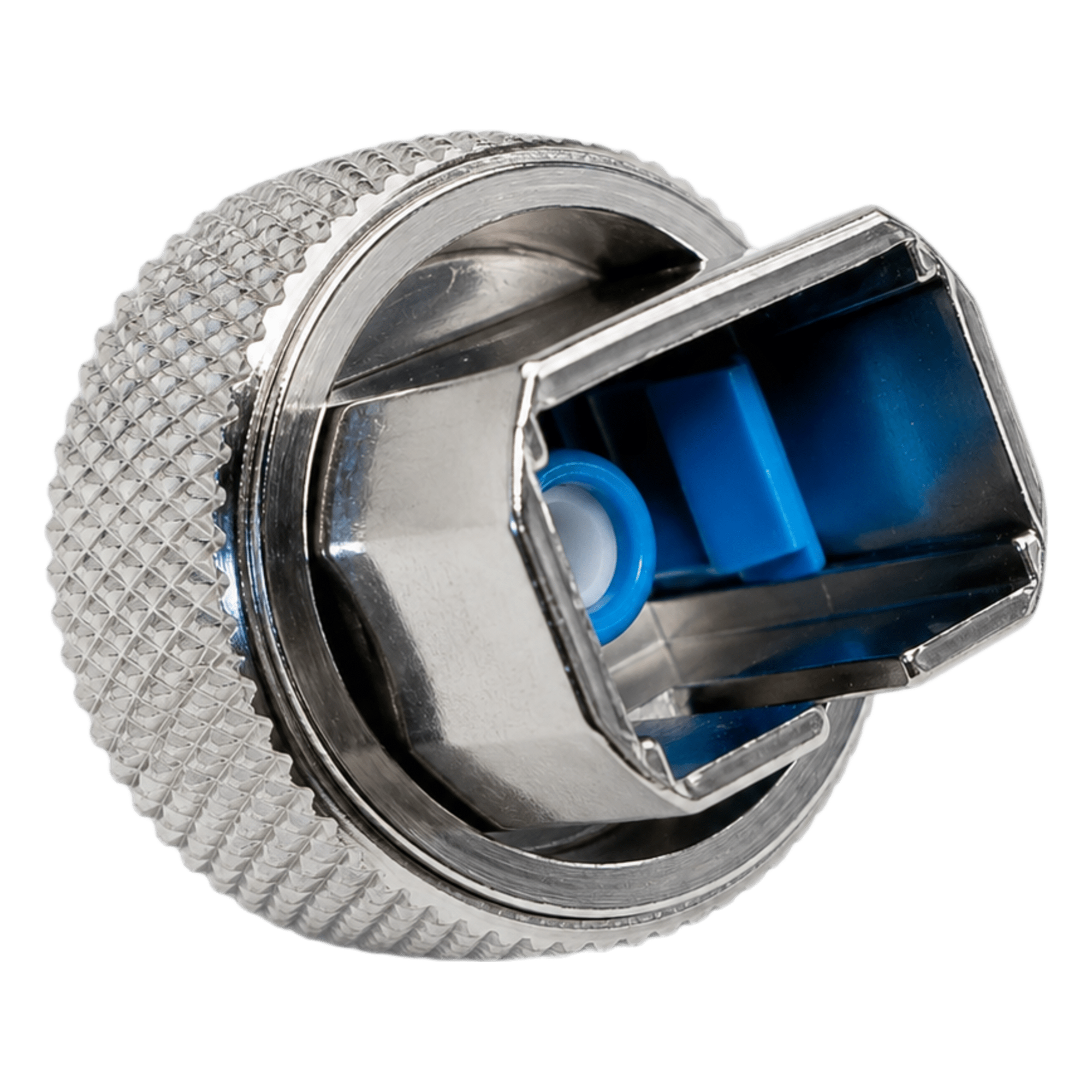 Acoplador de Fibra Óptica / 2.50 mm / SC/UPC / Compatible con OTDR y OPM — LINKEDPRO BY EPCOM · SKU LP-ADAP-SCU