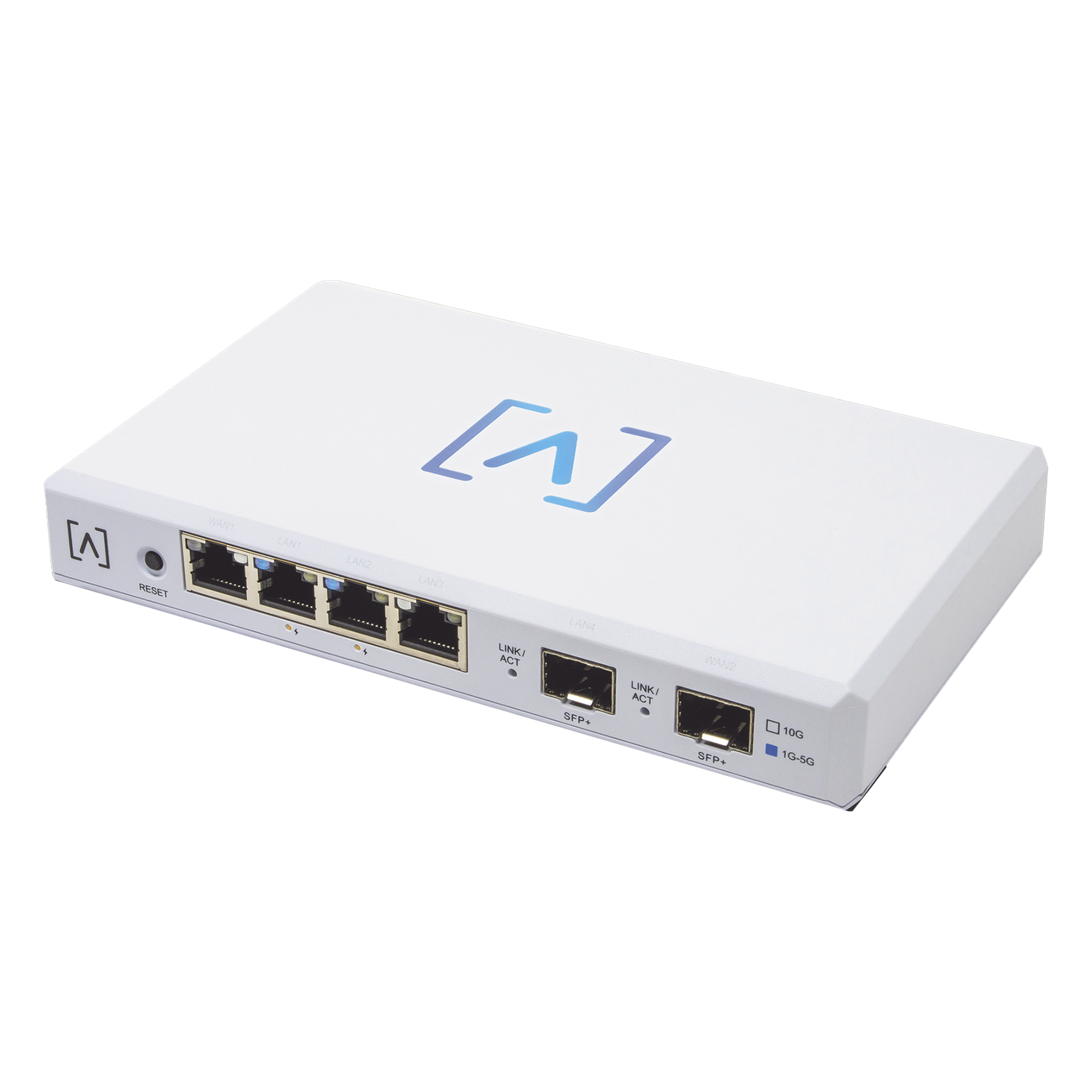 Router VPN / 4 Puertos Ethernet 2.5 Gbps / 2 Puertos PoE+ 802.3af/at / 2 Puertos SFP+ 10 Gbps / Filtrado DPI / Administración en Nube Gratuita — ALTA LABS · SKU ROUTE10