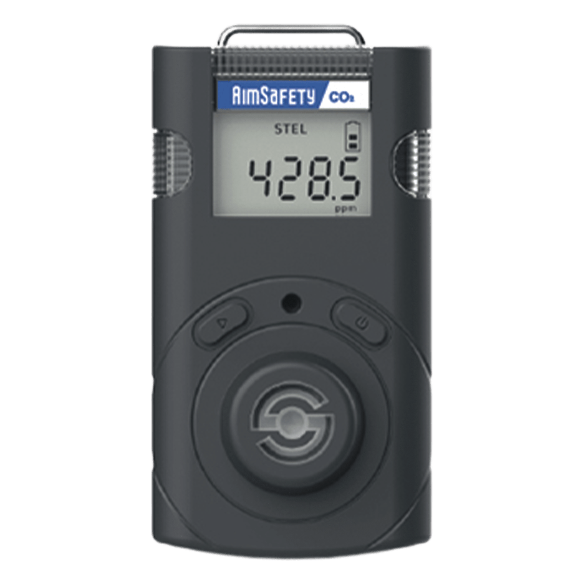 Monitor Personal de Gas CO2 / Sensor NDIR 0-50,000 ppm / Alarmas de 3 Niveles / IP66/IP67 / Autonomía 7 Días / Registro 64,000 Lecturas — MACURCO - AERIONICS · SKU PM150-CO2