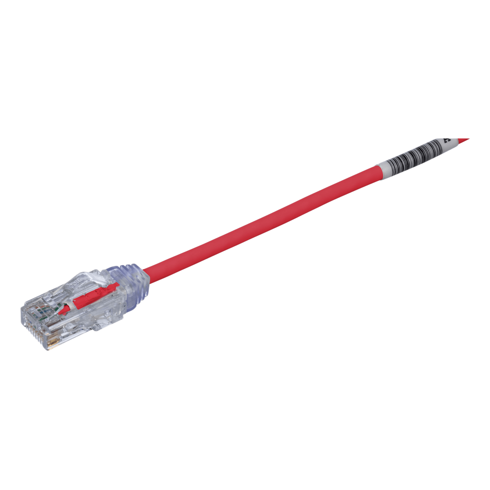 Cable de Parcheo UTP Cat6 / 28 AWG Diámetro Reducido / 4.57 m (15 ft) / Doble Clasificación CM/LSZH / PoE IEEE 802.3bt / Rojo — PANDUIT · SKU UTP28SP15RD