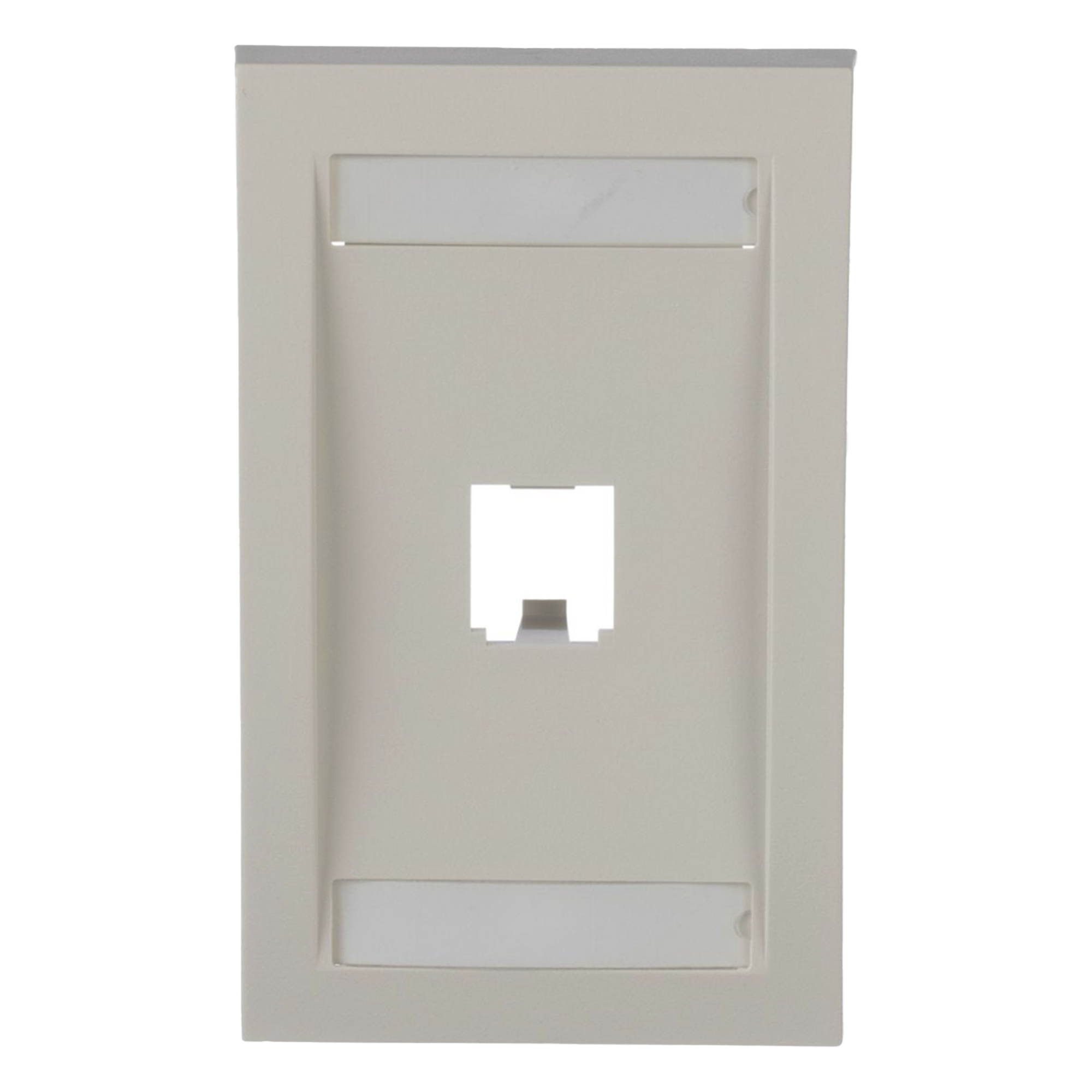 Placa de Pared Vertical / 1 Puerto Mini-Com / Perfil Ejecutivo Elevado / 2.75 x 4.5 pulg. / Blanco Mate — PANDUIT · SKU CFPE1IWY