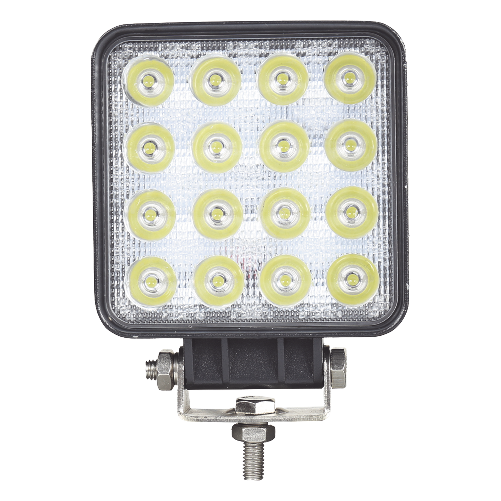 Luz de trabajo LED / 48 W / 4000 lm / 10-30 Vcc / IP67 / 16 LED / 5 patrones de destello / 4.3 pulgadas — EPCOM INDUSTRIAL SIGNALING · SKU XD48F