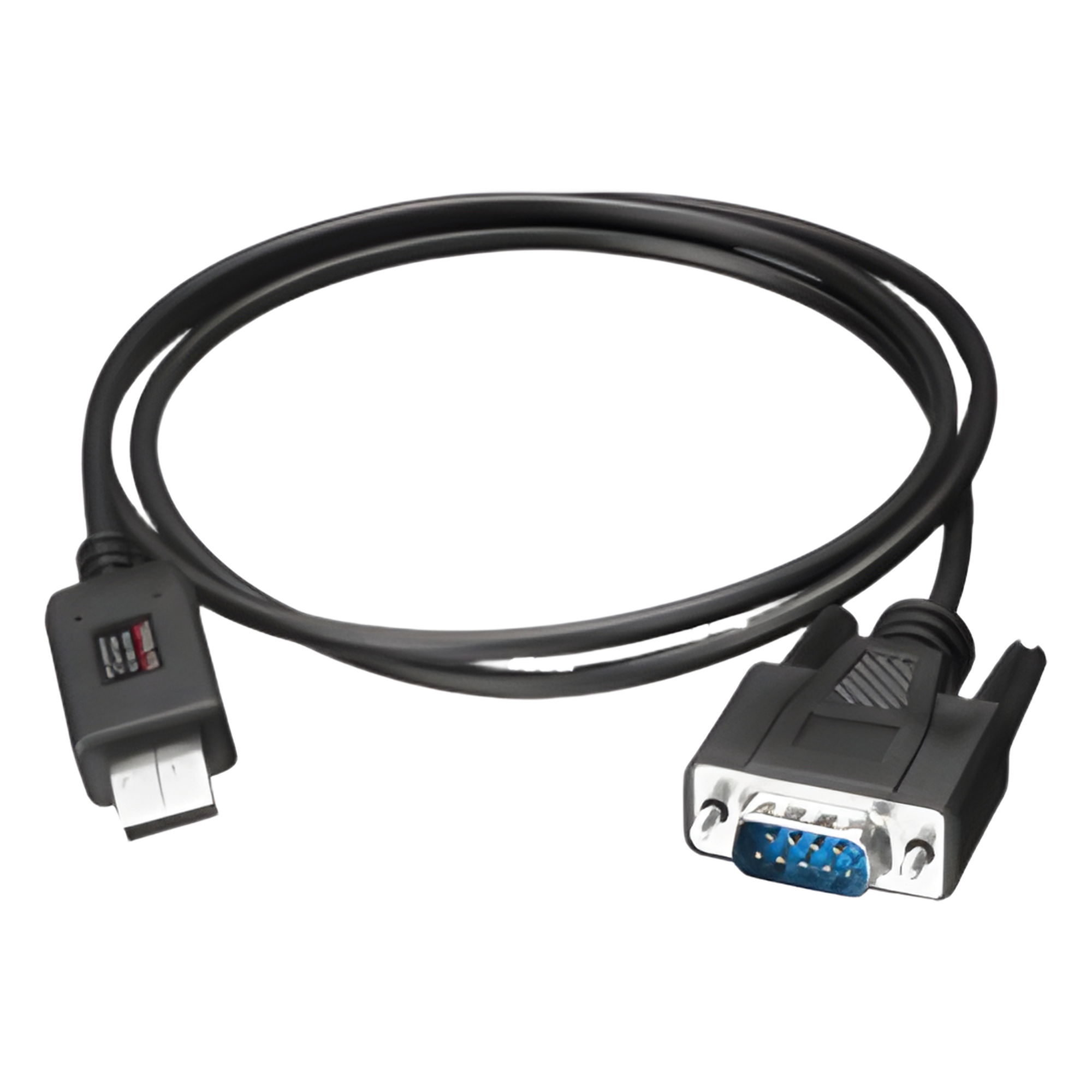 Cable Convertidor USB a RS-232 / 30 cm / 0.98 ft / Compatible Base GC02 / Uso Digitool — ROSSLARE SECURITY PRODUCTS · SKU MD-24U