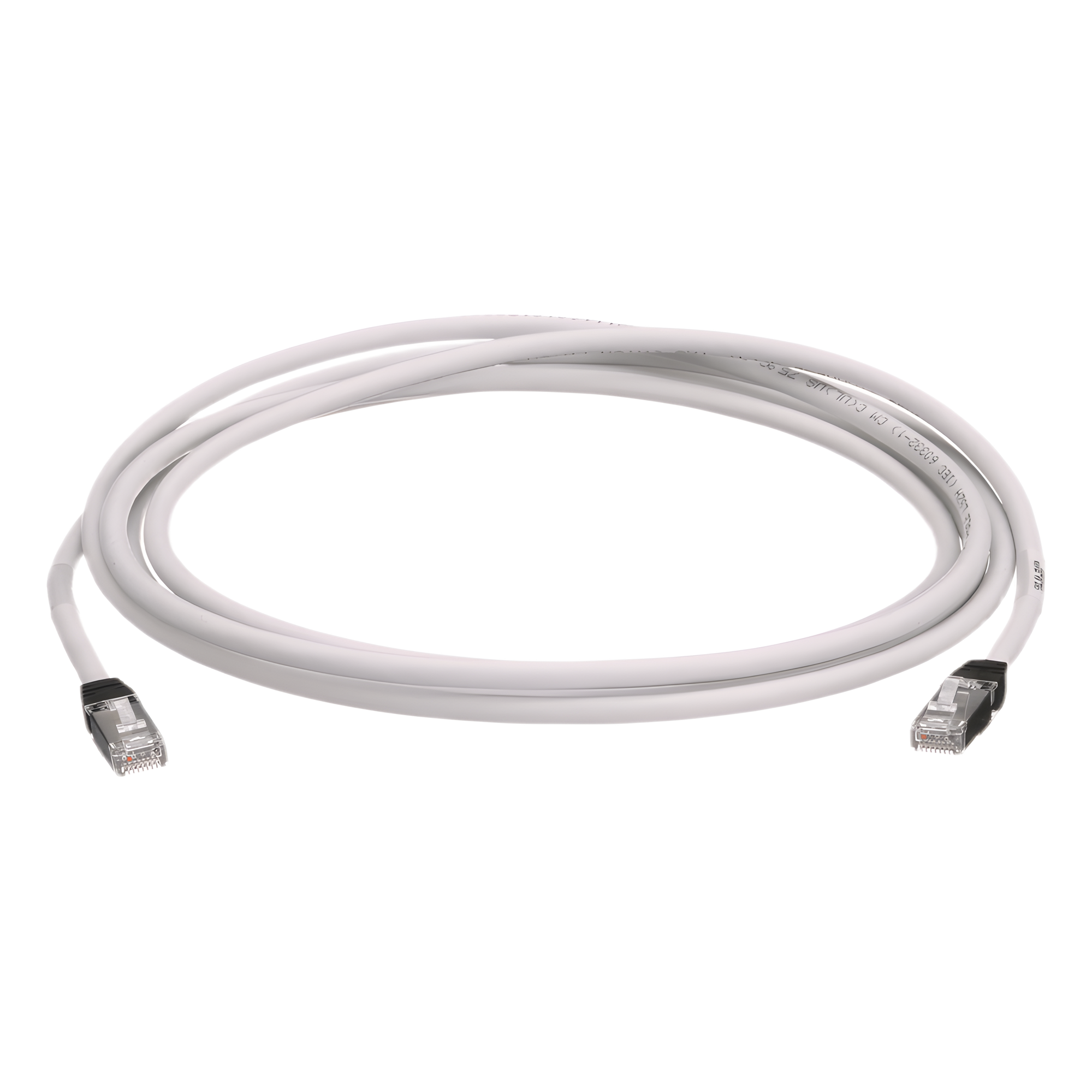 Patch Cord Cat6A / Blindado S/FTP / CM/LS0H / 2.5 Metros (8.20 Pies) / Color Gris — PANDUIT · SKU STP6X2.5MIG