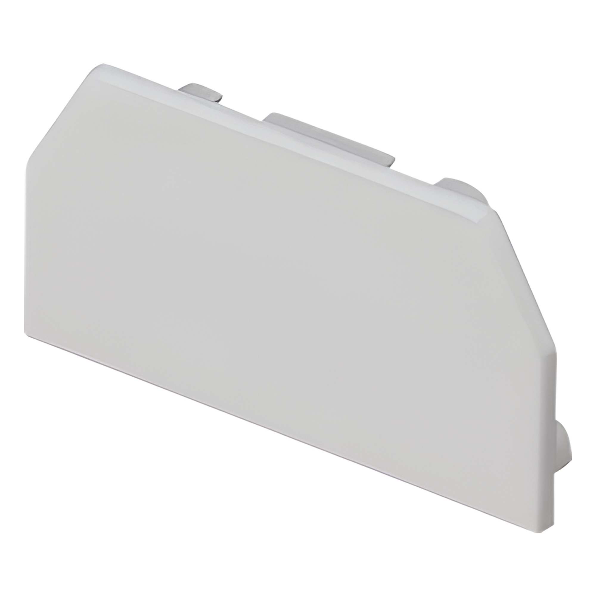 Tapa Final para Canaleta / PVC Rígido UL94 V-0 / Temperatura 0 a 50°C / Instalación Pared, Techo o Piso / Blanco Mate — PANDUIT · SKU T45ECIW