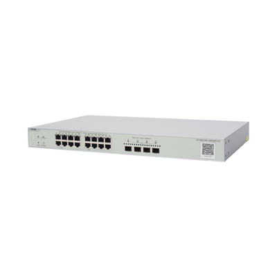 Switch Multi-Gigabit PoE++ hasta 370W, Capa 2 con 4 Puertos 2.5G (90W), 12 Puertos 2.5G (30W) y 4 Uplink SFP+ 10G , Administrable Cloud, Diseñado Para Access Points WiFi 6/7