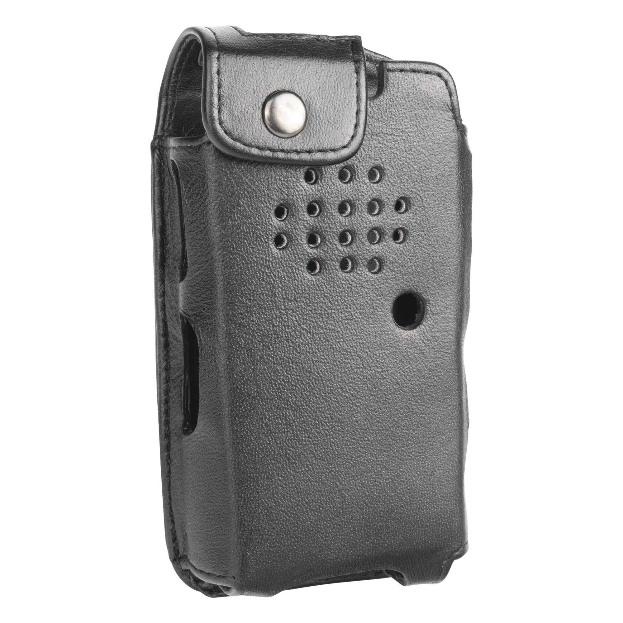 Funda Reforzada de Piel / 61.5 x 119.5 x 26 mm / 2.42 x 4.70 x 1.02 in / Mica Industrial / Acceso Completo a Controles — SYSCOM · SKU FSMTE-390