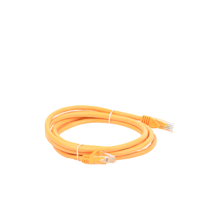 Cable de Parcheo UTP Cat6 - 2 Metros (6.56 Pies) - Amarillo