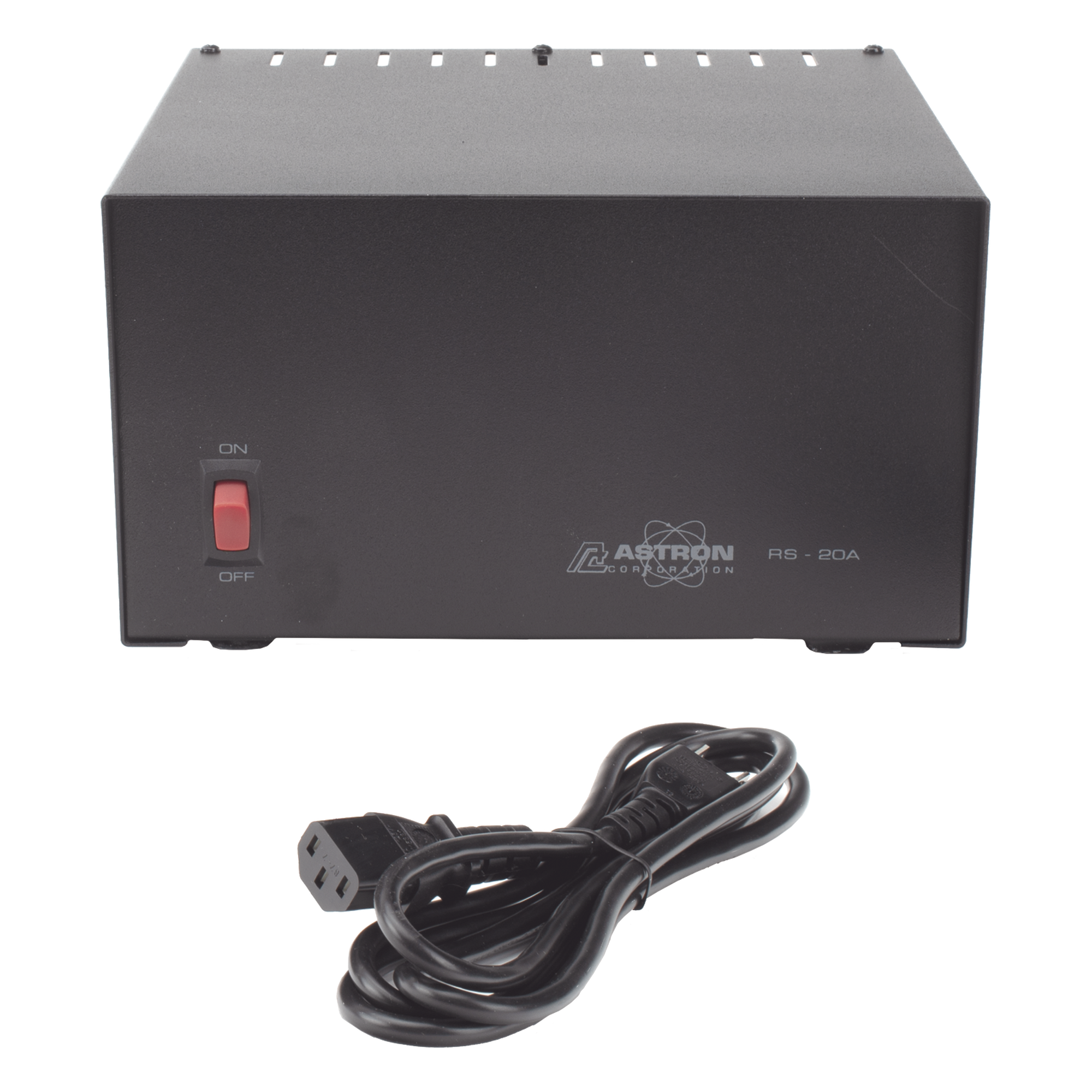 Fuente de Poder Lineal / 13.8 VCC / 16 A Continuos / 20 A Máximo / 115 VCA Entrada / 0.76 x 0.44 x 0.86 pies / 18.1 lbs