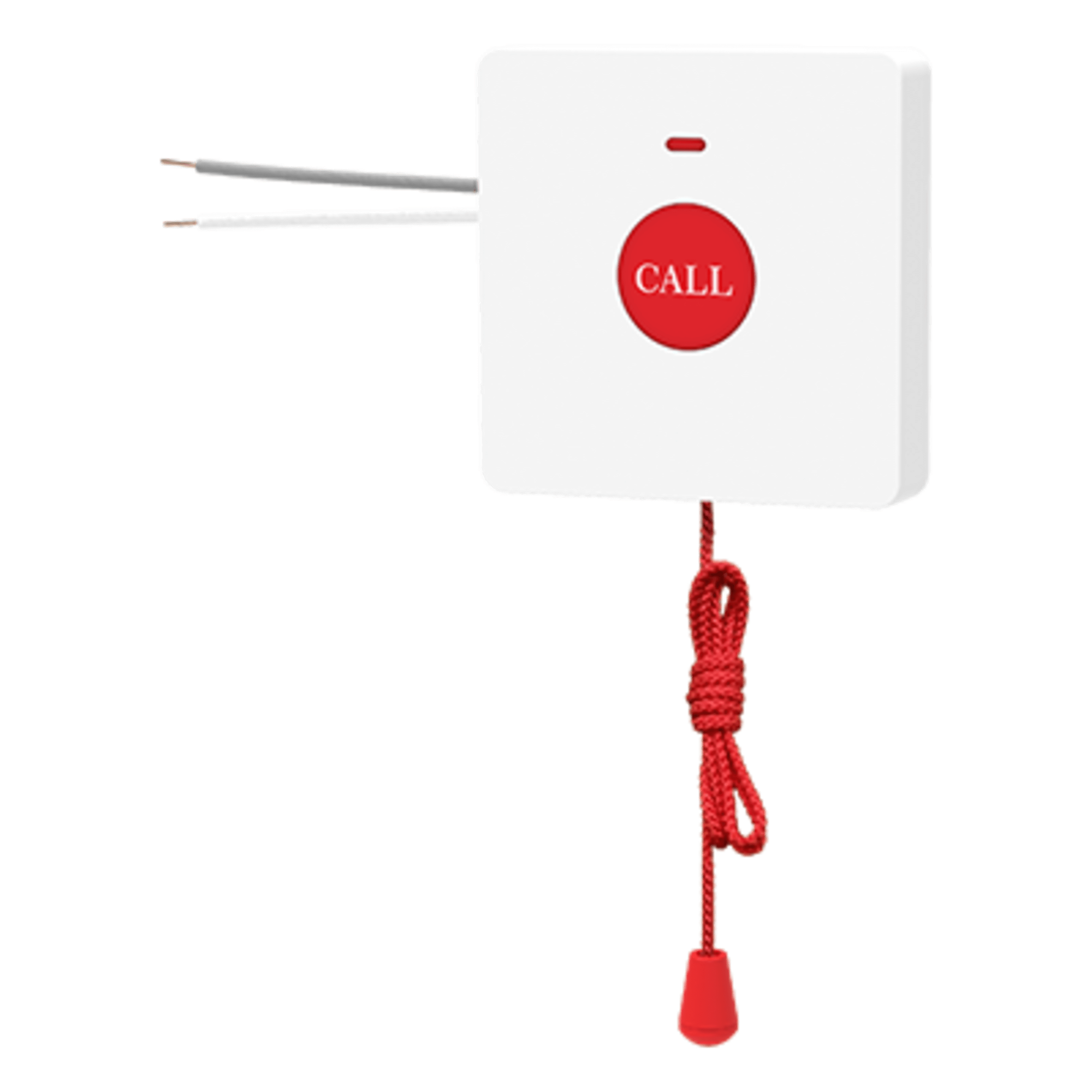 Botón de Emergencia para Baño / Cordon Extensible 2 m (6.6 ft) / IP44 / 50,000 Activaciones / Compatible Y501 Series — FANVIL · SKU KT-31