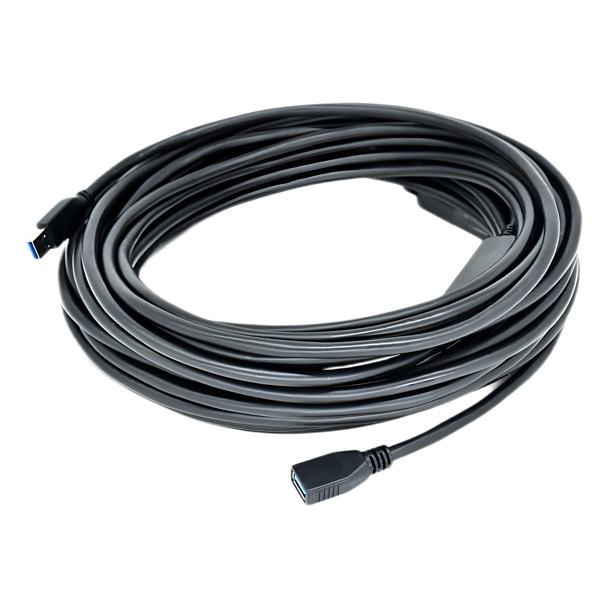 Cable Extensor Activo USB 3.0 / 5 Gbps / Extensión 15 m (49.2 ft) / Alimentación por Bus / Plug-and-Play / Blindado — KRAMER · SKU CA-USB3/AAE-35