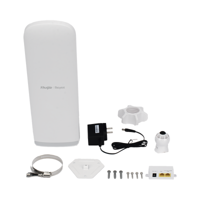 AP Integrado Multipunto Sectorial de 120° de 15dBi Compatible con AirMetro hasta 16 Clientes