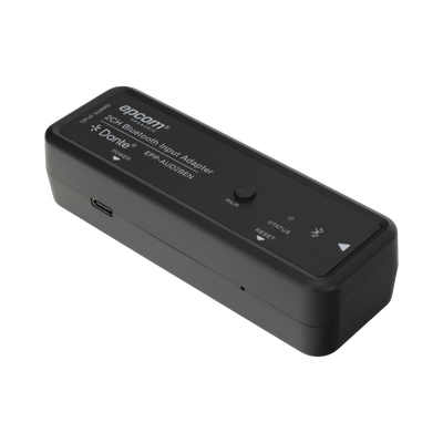 Extensor de Audio / Entrada Bluetooth 2 Canales / Salida Dante® Digital / Latencia 1-5 ms / PoE / Transmisión 100 m (328 ft)