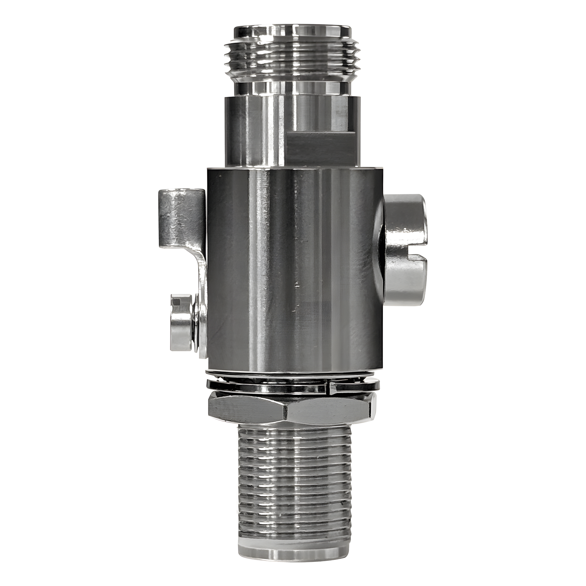 Protector Contra Descargas Eléctricas / DC a 5.8 GHz / Impedancia 50Ω / Bidireccional / Tubo de Gas 90V / Conectores N Hembra — WILSONPRO / WEBOOST · SKU 850-050