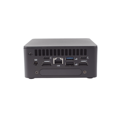 Mini PC NUC Barebone / Core i7-1360P (13 Gen) / Wi-Fi 6E + 2.5GbE / Bluetooth / No incluye Memoria RAM, SSD y S.O.  / Incluye fuente