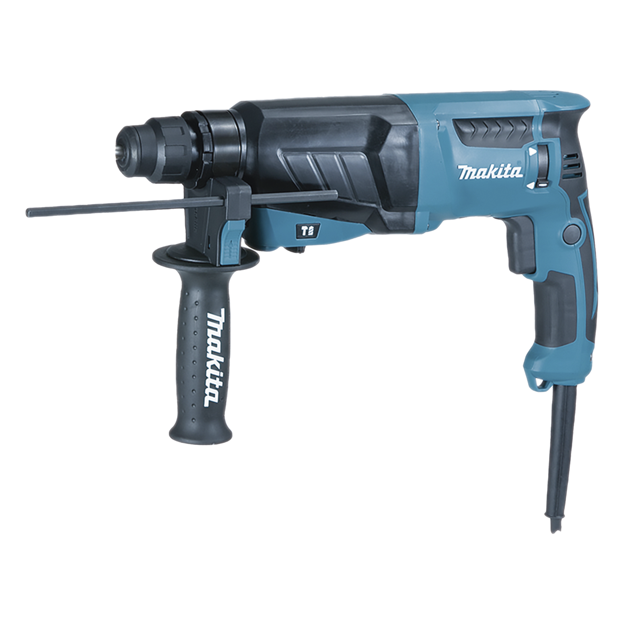 Rotomartillo SDS-PLUS / 1" (26 mm) / 800 W / 0-1200 RPM / 0-4600 IPM / 3 Modos de Operación / Mango Antivibración — MAKITA · SKU HR2630J