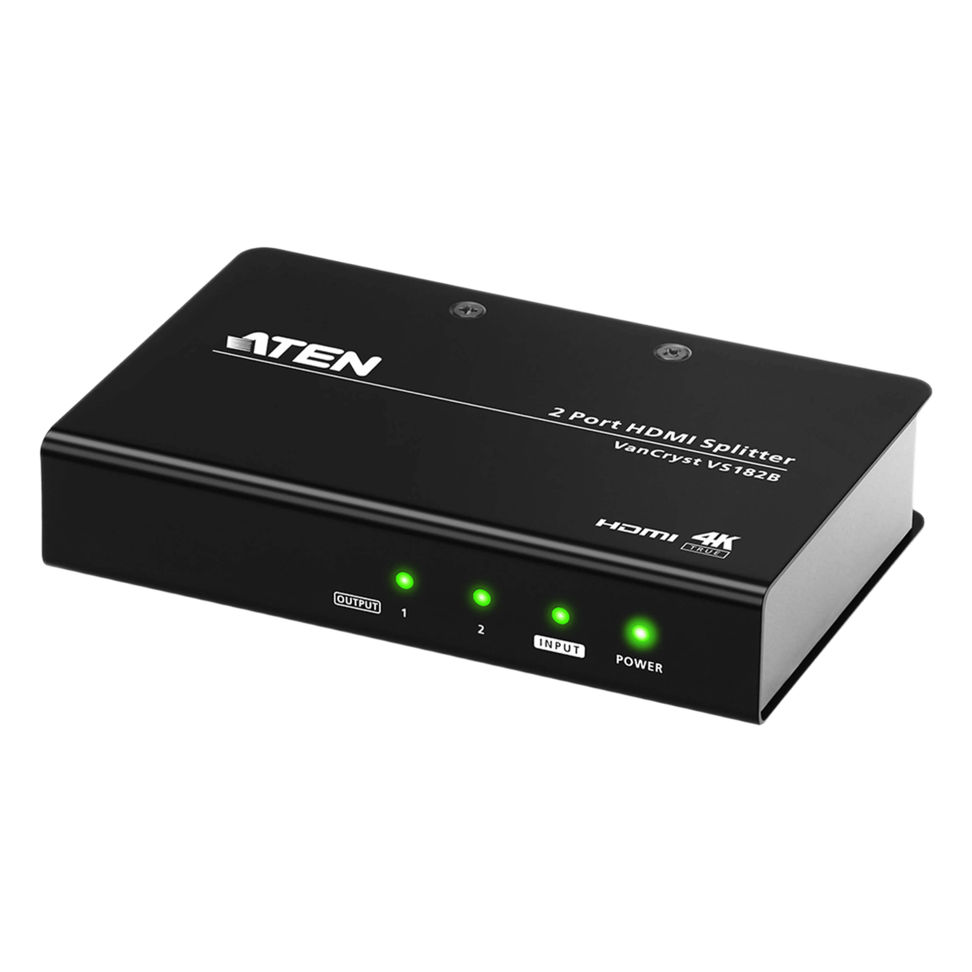 Distribuidor HDMI / 2 Puertos / 4K@60Hz 4:4:4 / HDMI 2.0 / HDCP 2.2 / HDR10+ / 5m (16.4 ft) — ATEN · SKU VS182B