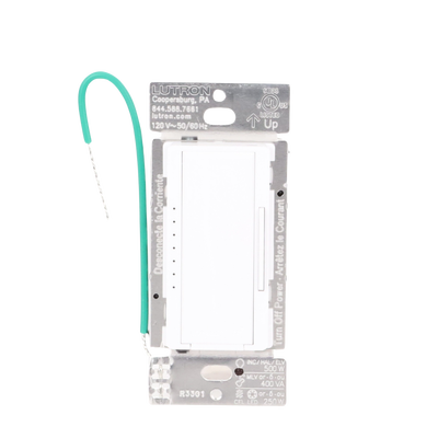 (RadioRA2) Atenuador Dimmer PRO para linea RadioRa2, RadioRa3 y RA2 Select, el cable neutro es opcional 250W LED / CFL