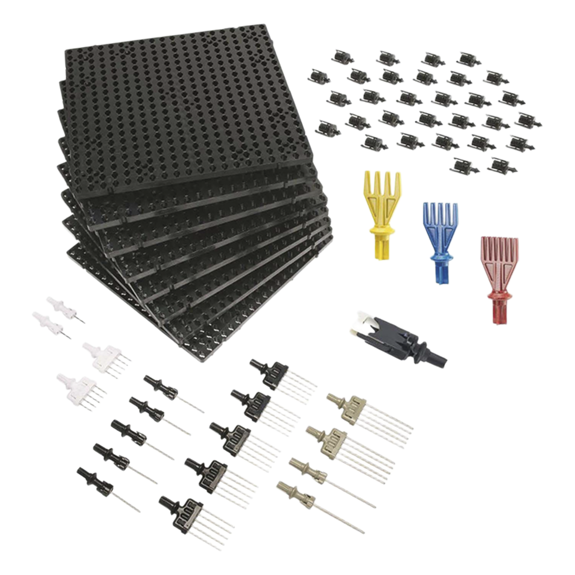 Kit de Inicio para Tableros de Arneses / 145 Piezas Surtidas / Componentes Modulares y Reutilizables / Sistema Quick-Build — PANDUIT · SKU QB-KIT2