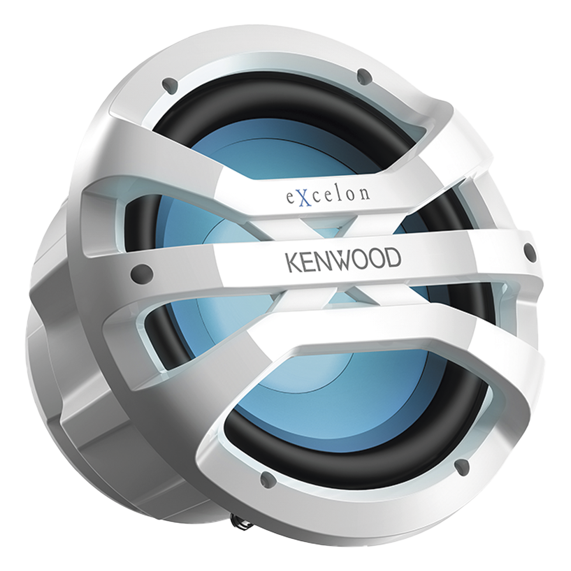 Subwoofer de 10" / Potencia Máxima 1300 W / RMS 300 W / IPX6 / Iluminación LED 21 Colores RF / 4 Ohmios — JVC  KENWOOD · SKU XM1041WL
