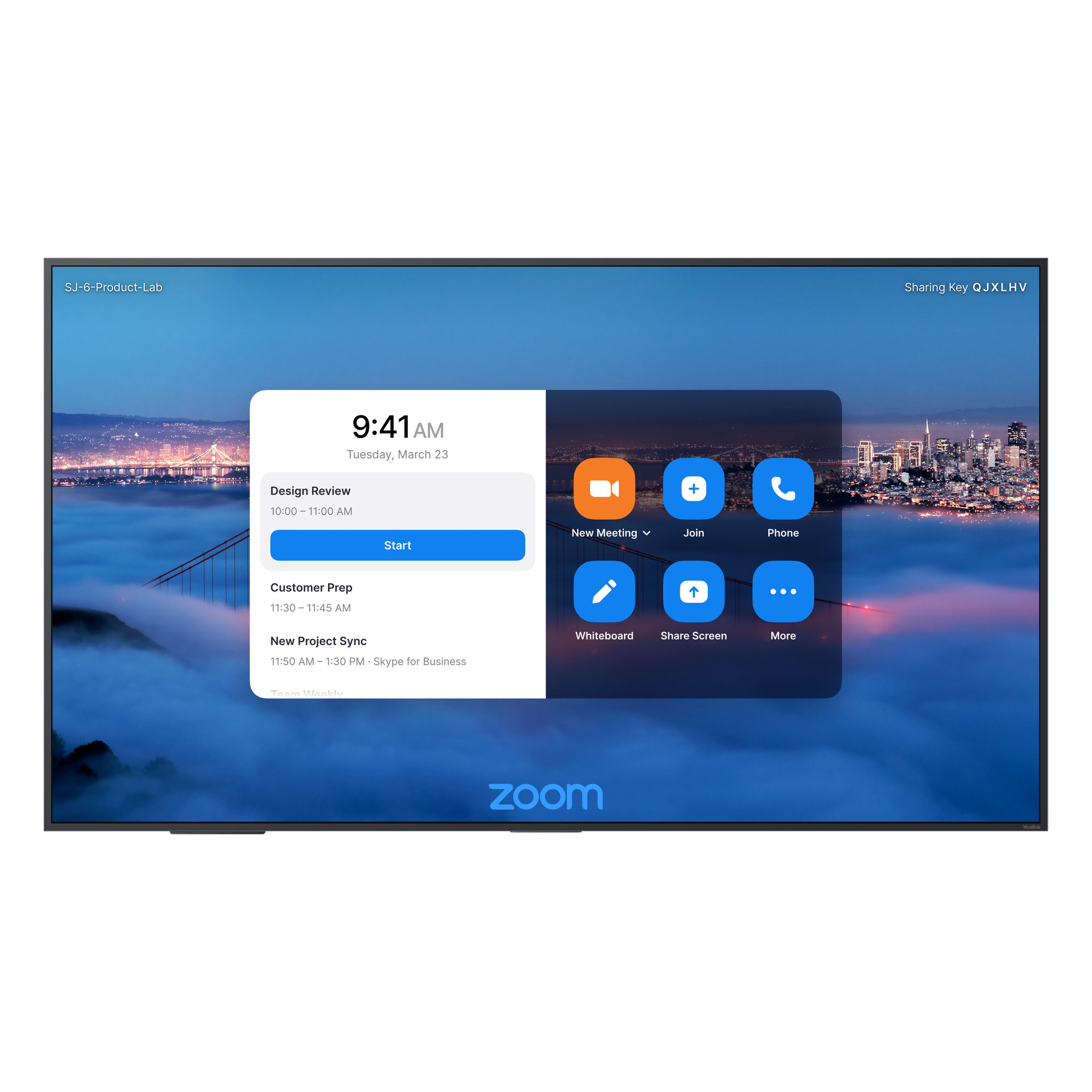 Pantalla Profesional para Videoconferencia / 75 pulgadas / 4K UHD IPS 10-bit / Wi-Fi 6 / Bluetooth 5.1 / Android 13 / Gestión Centralizada