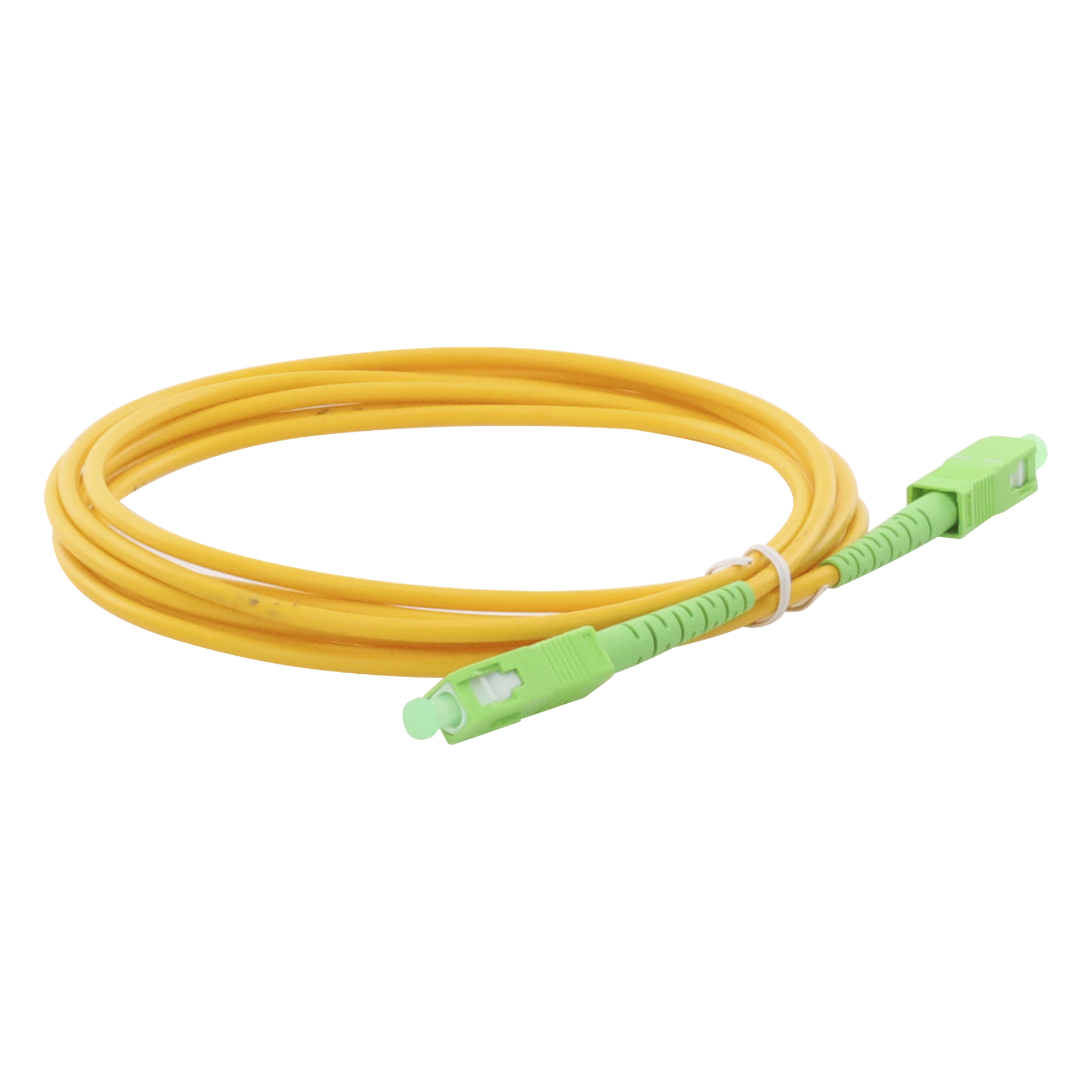 Jumper de Fibra Óptica / SC/APC-SC/APC / Monomodo OS2 / Simplex / 3m (9.84 ft) / PVC 3mm — LINKEDPRO BY EPCOM · SKU LPSM3SCASCAS3