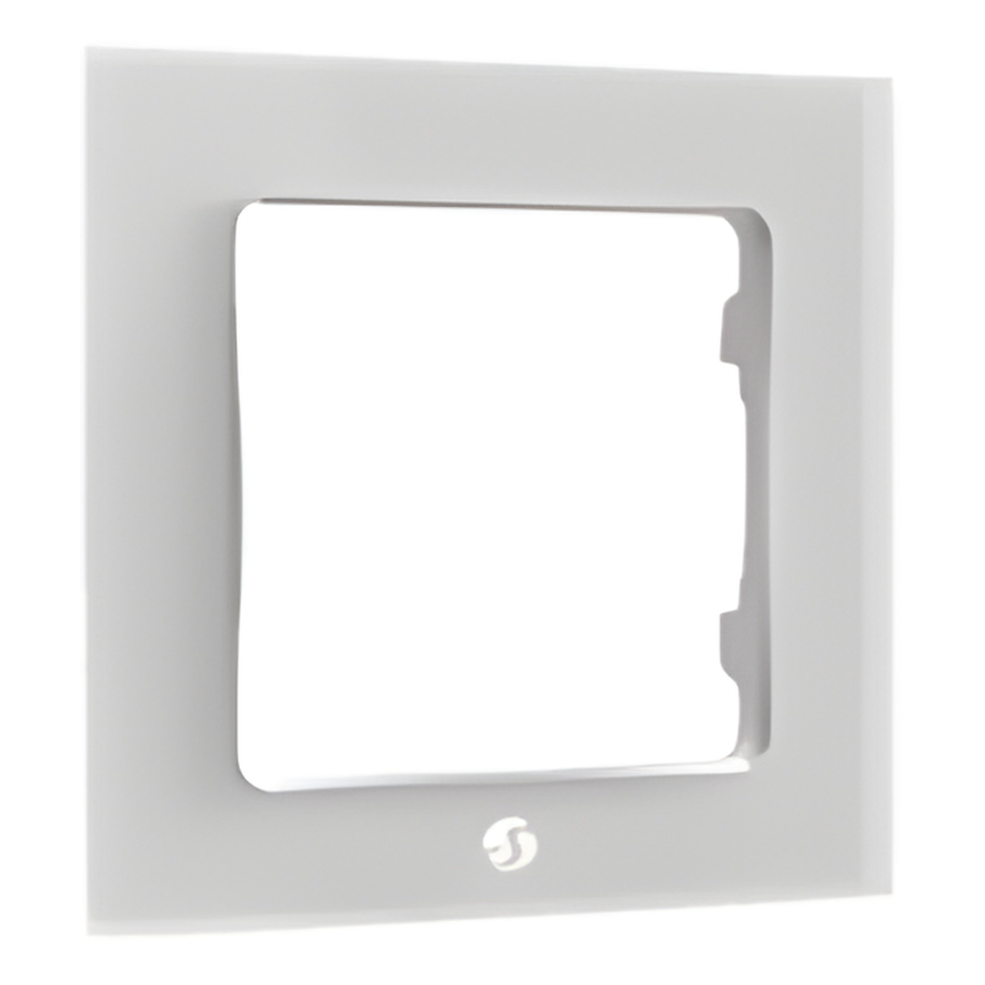 Tapa de Pared para Botonera / 4 Escenas / Diseño Estándar para Caja de Pared / Compatible con Sistema Shelly Wall4 — SHELLY · SKU SHELLYWALLFRAME1