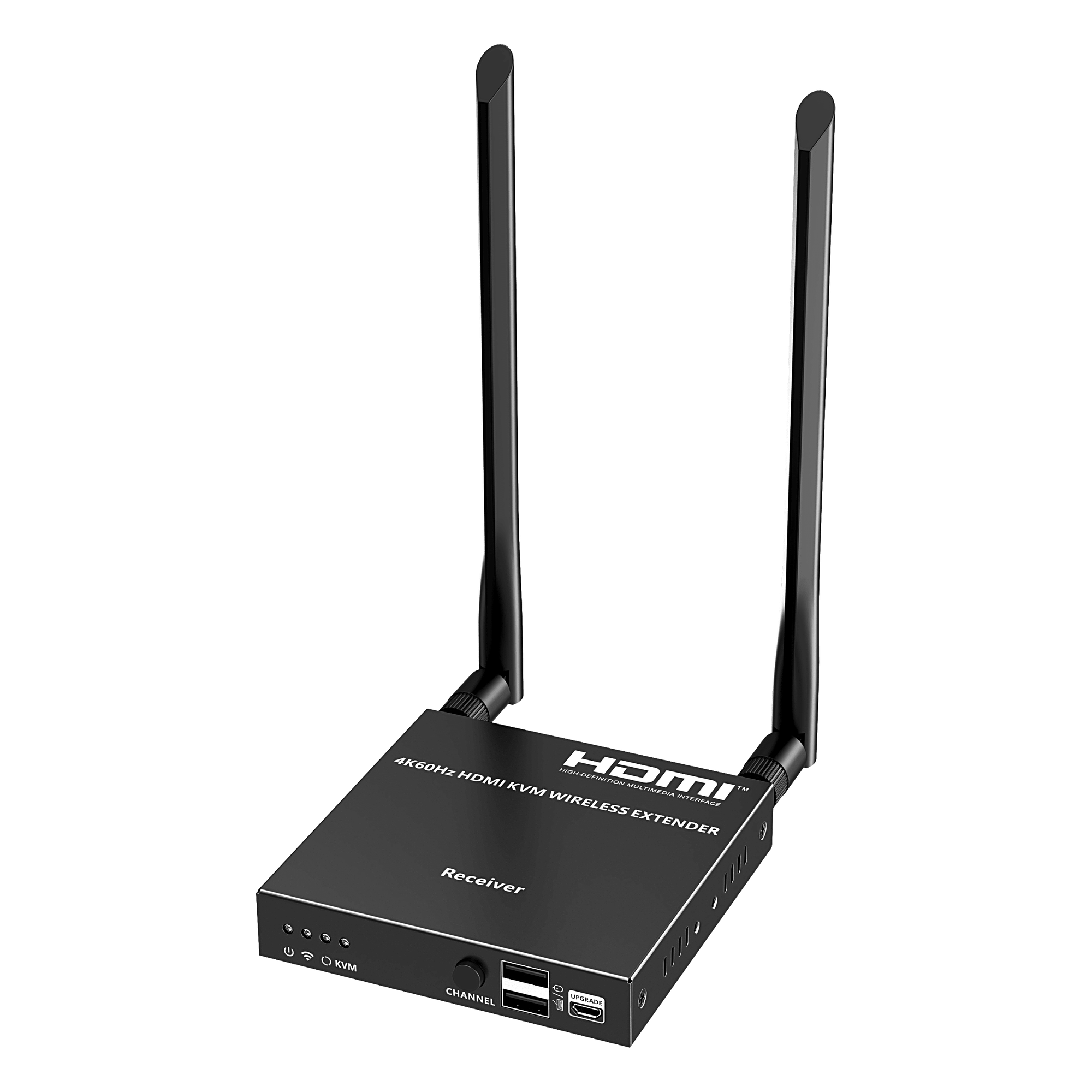 Extensor HDMI Inalámbrico / 4K@60Hz / Receptor Adicional / Banda 5G / Alcance 50 m (164 ft) / Control KVM / Transferencia IR — EPCOM TITANIUM · SKU TT699KVMV2.0RX
