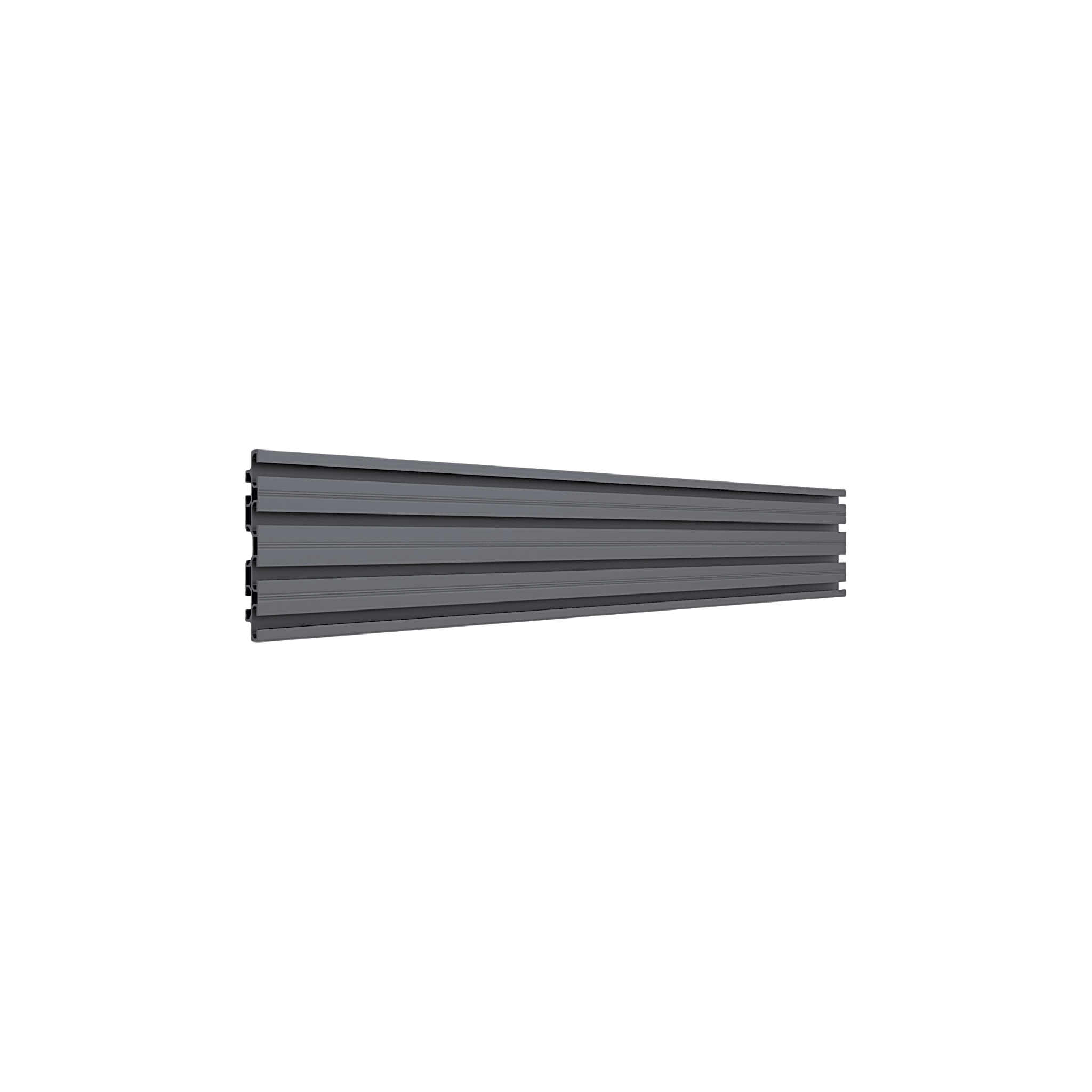 Accesorio_ Riel de Aluminio con Longitud 1750 mm | Ancho 120 mm|  Espesor 9 mm | Incluye Tapas y Tornillos | Compatible con estructura para Videowall | Diseño Modular