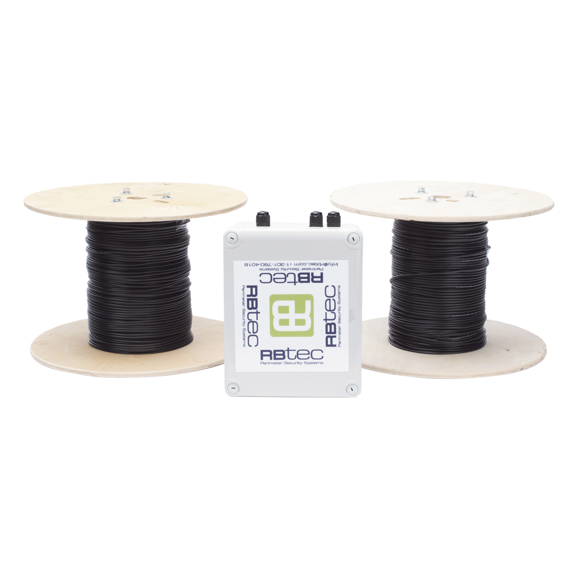 Sensor de Intrusión Perimetral / Cable Microfónico / 2 Zonas / 152 m (498.7 ft) por Zona / 304 m (997.4 ft) Total / Procesador DSP / Calibración por Software — RBTEC · SKU MIC-2Z-500-V2