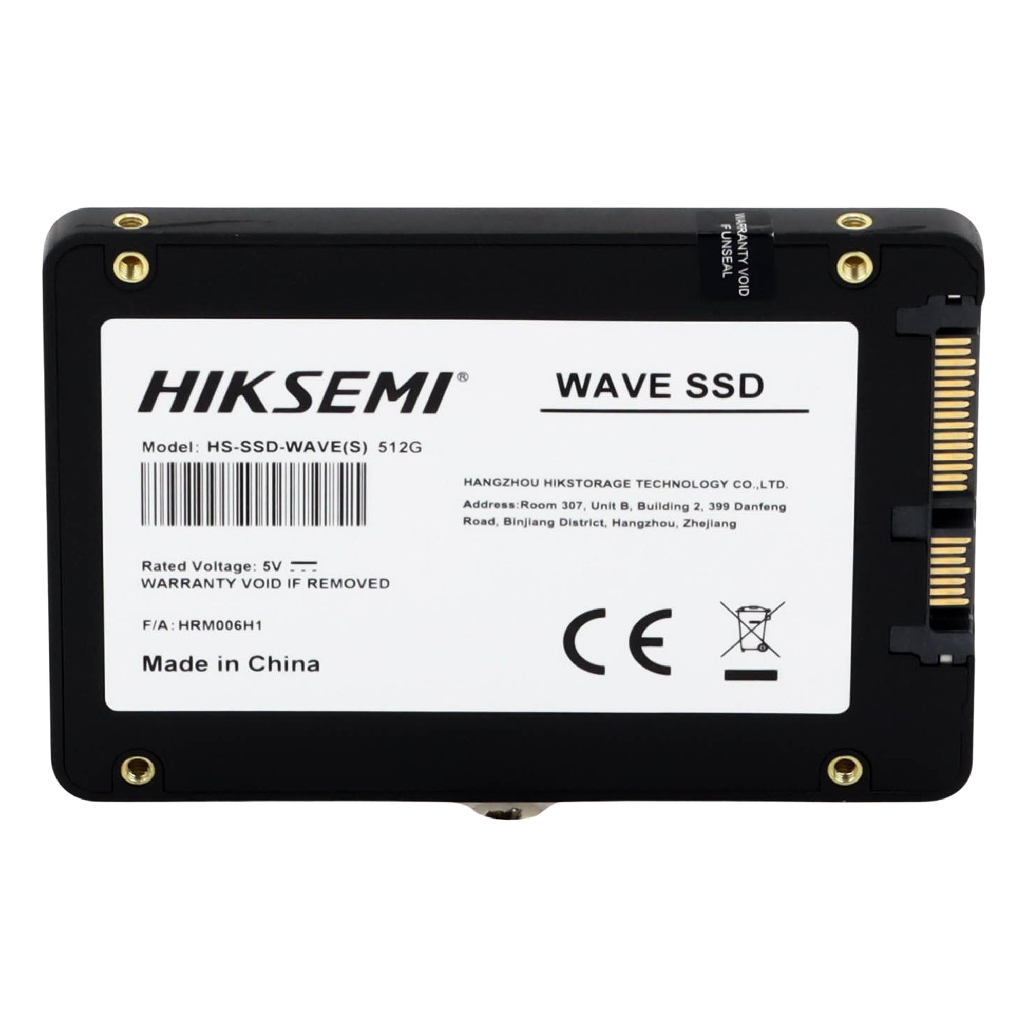 Unidad de Estado Sólido SSD / 512 GB / SATA III 6 Gb/s / 2.5" / Lectura 530 MB/s / Escritura 450 MB/s / 3D NAND