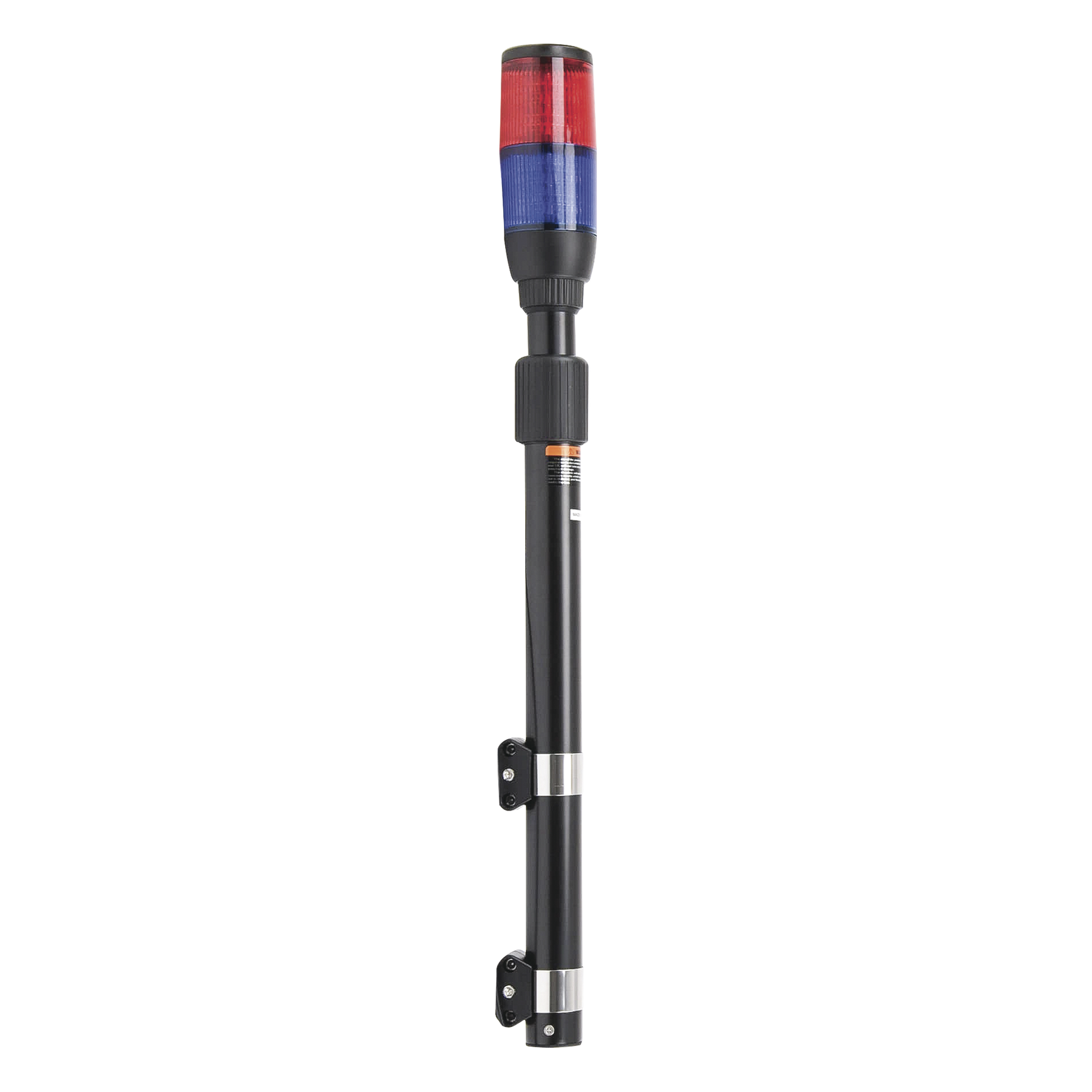 Luz Telescópica LED / 3 Watts / 10-30 VCC / 3A Máx / Longitud Ajustable 64-104 cm (25.2-40.9 in) / Rojo/Azul — EPCOM INDUSTRIAL SIGNALING · SKU XMWL300RB