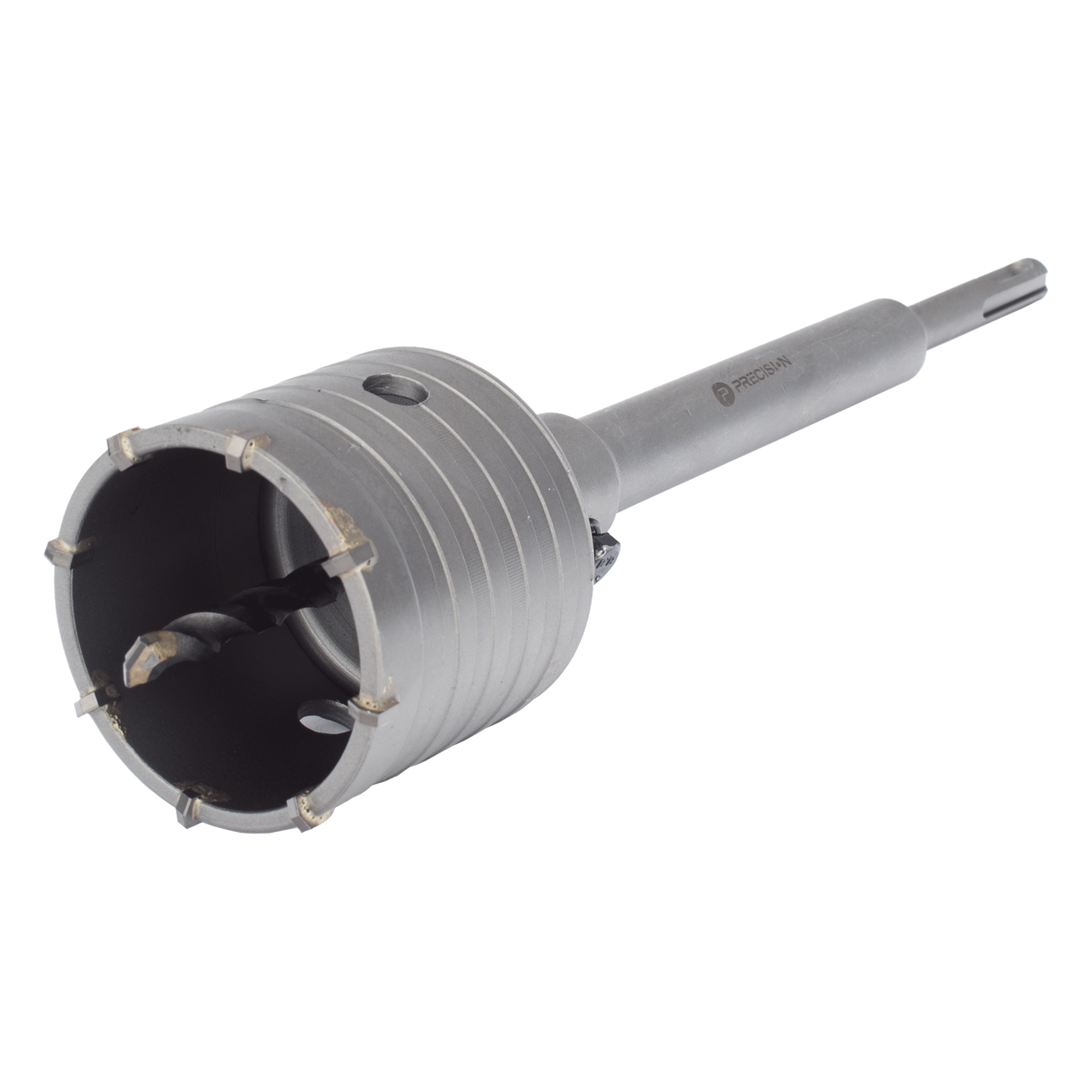 Broca Pasamuros SDS, Sacabocado para Concreto de 65mm con Extensión de 220mm 
