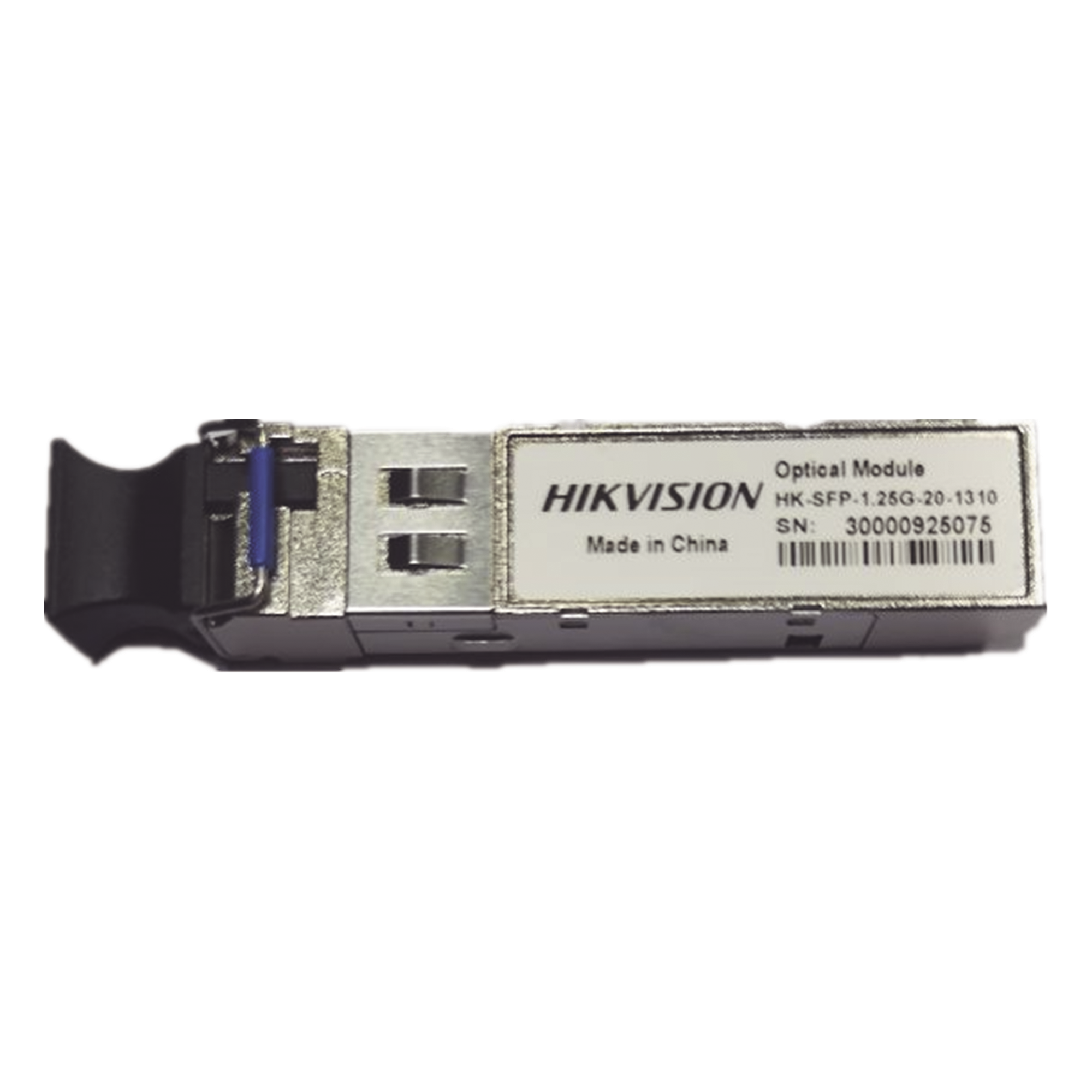 Transceptor Mini-GBIC SFP / 20 km (65,600 ft) / LC Dúplex / Monomodo 9/125 μm / 1.25 Gbps / 1310/1550 nm — HIKVISION · SKU HK-SFP-1.25G-20-1310