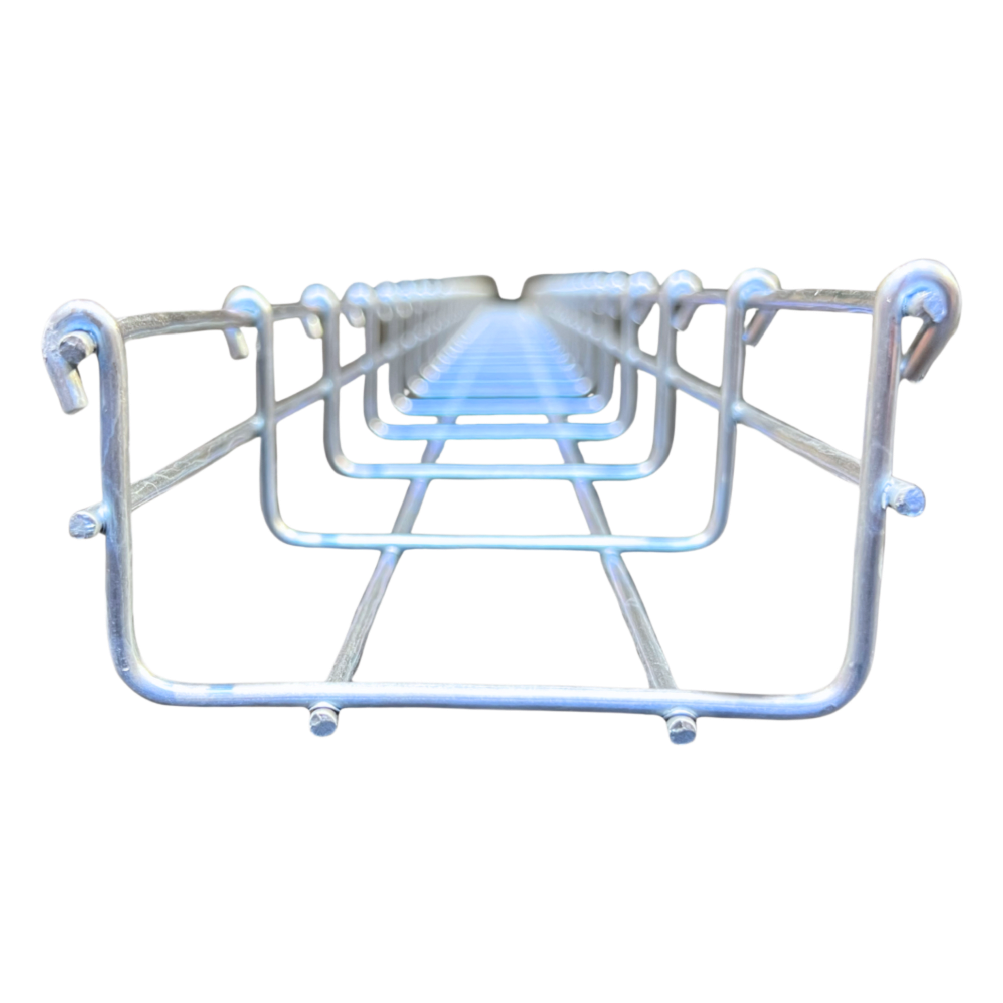 Charola Tipo Malla / 100x54 mm / Capacidad 77 Cables Cat6 / Tramo 3 m (9.8 ft) / Acabado Electrozincado / Uso Interior — CHAROFIL · SKU ML-54-100EZ