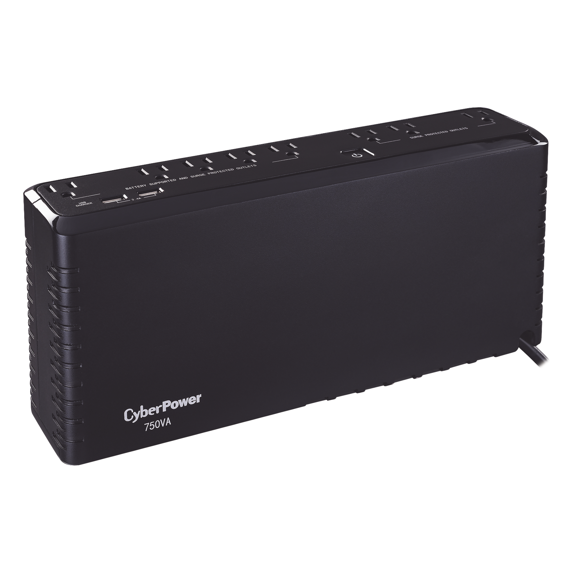 UPS de Escritorio / 750 VA / 375 W / Topología Standby / 8 Tomas NEMA 5-15R / Supresión 890 J / USB 2.4 A