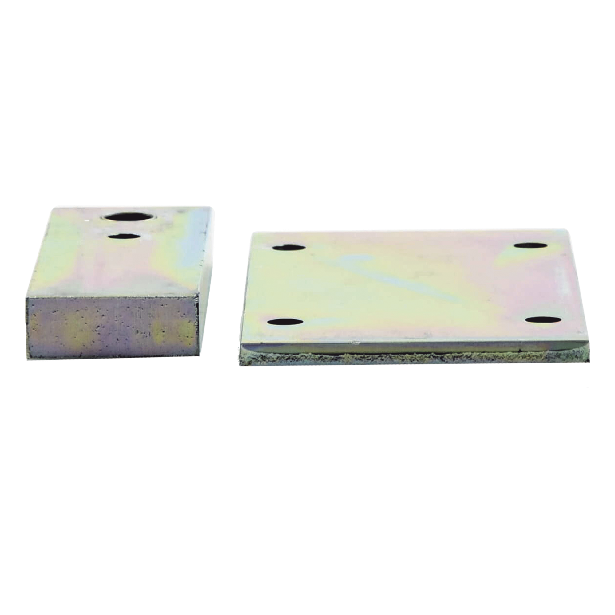 Herrajes con Placa y Montura Posterior / Alta Resistencia / Compatibilidad FAAC 400/422 / Anti-corrosión · SKU 72840065