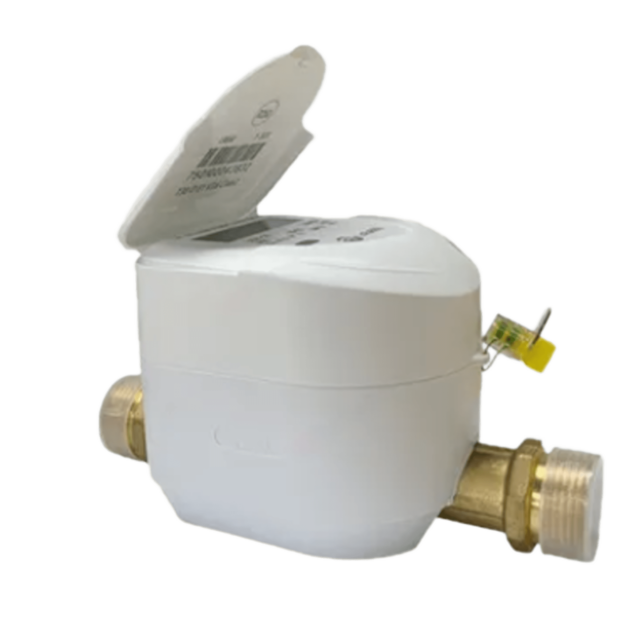 Medidor Ultrasónico de Agua / 1/2 pulgada / Válvula Integrada / IoT LoRaWAN / IP68 / Bidireccional / LCD 9 Dígitos