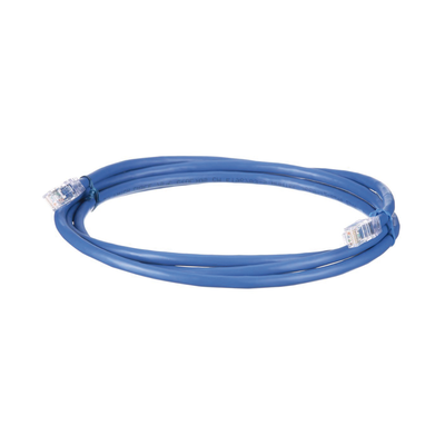 Cable de Parcheo UTP, Cat6A, 24 AWG, CM, Color Azul, 4.57 Metros (15 Pies)