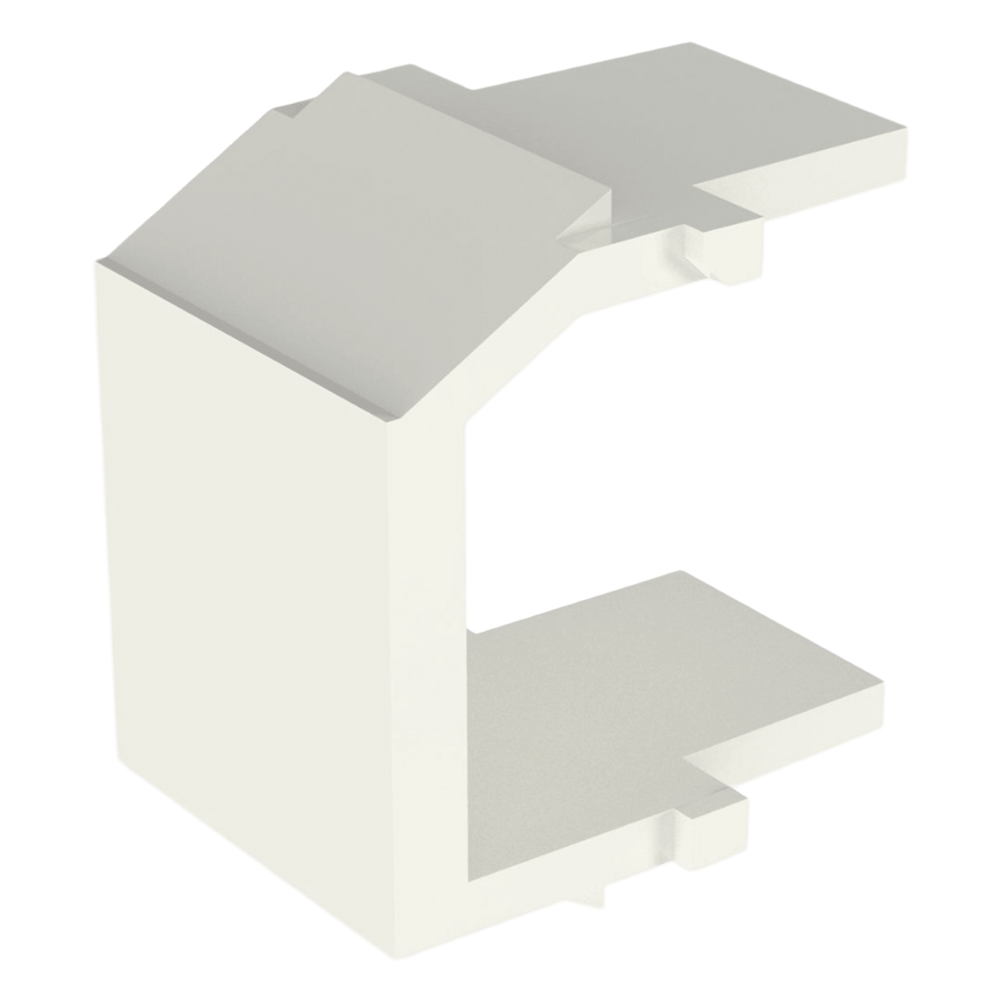Módulo de Tapa Ciega / Tipo Keystone / Blanco Mate / 1 Espacio / 1 Pieza — PANDUIT · SKU NKBMIW-X