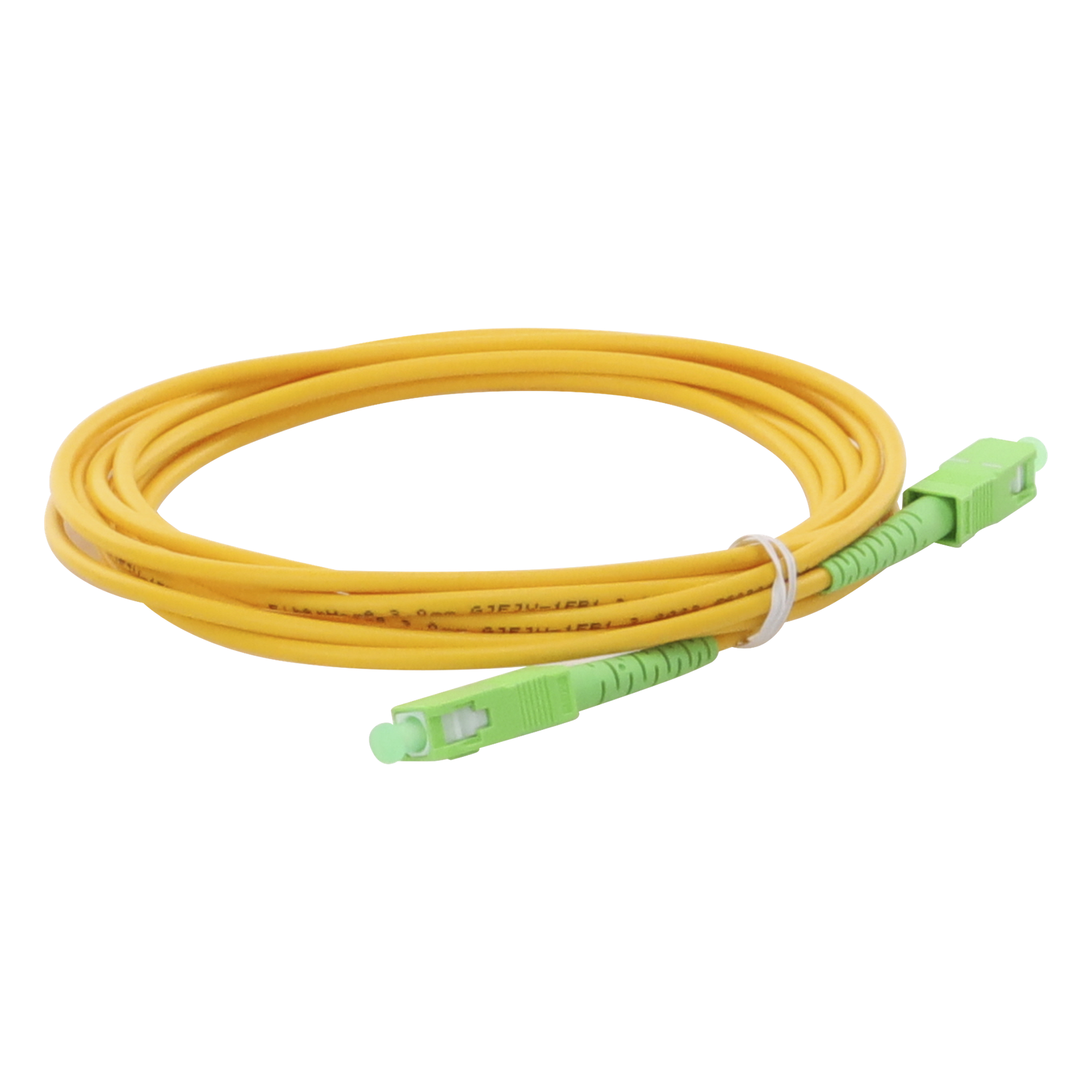 Jumper de Fibra Óptica / SC/APC-SC/APC / Monomodo OS2 / Simplex / 2 m (6.56 ft) / 3 mm — LINKEDPRO BY EPCOM · SKU LPSM3SCASCAS2